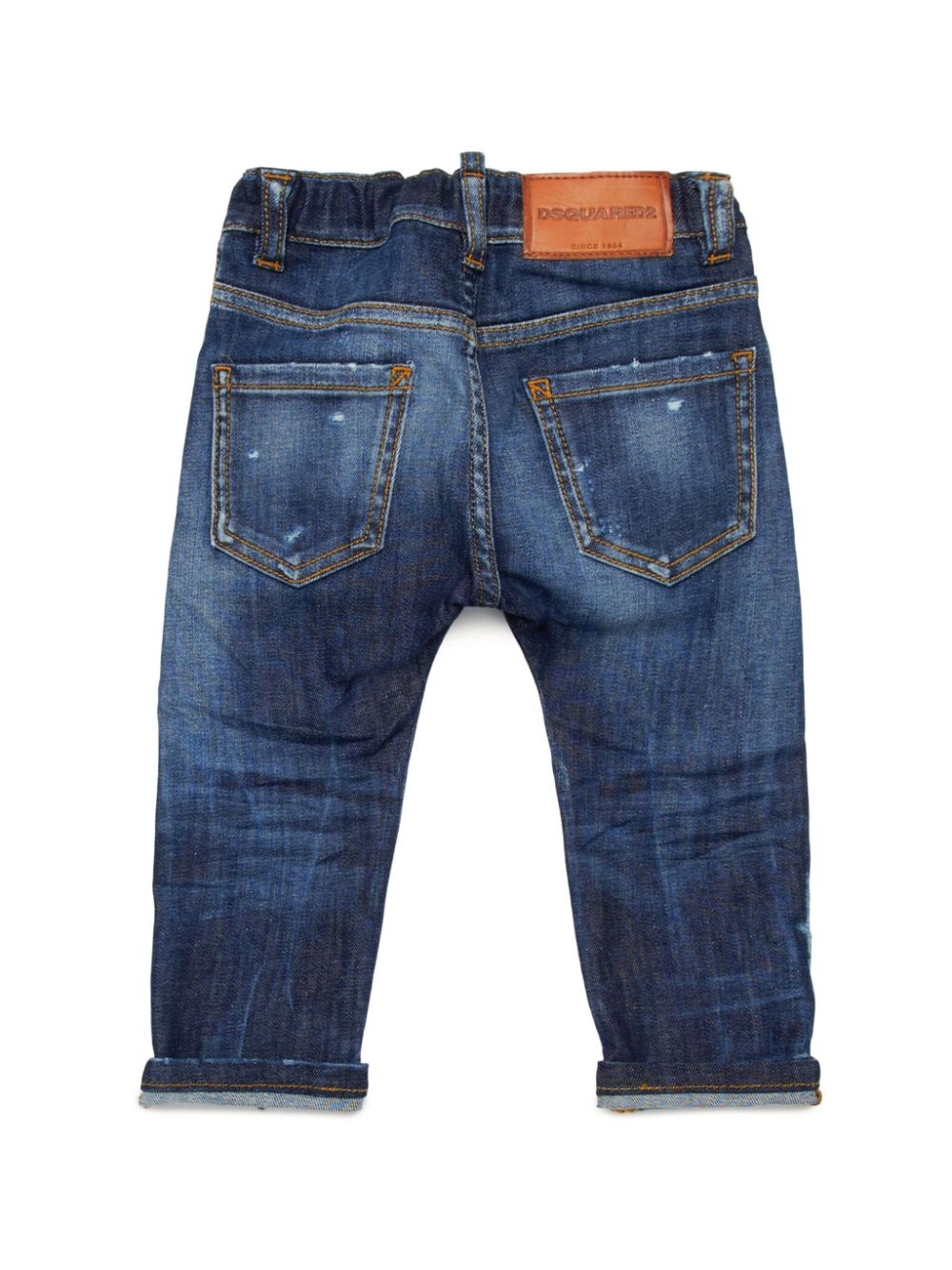 DSQUARED2 JEANS CON EFFETTO VISSUTO 