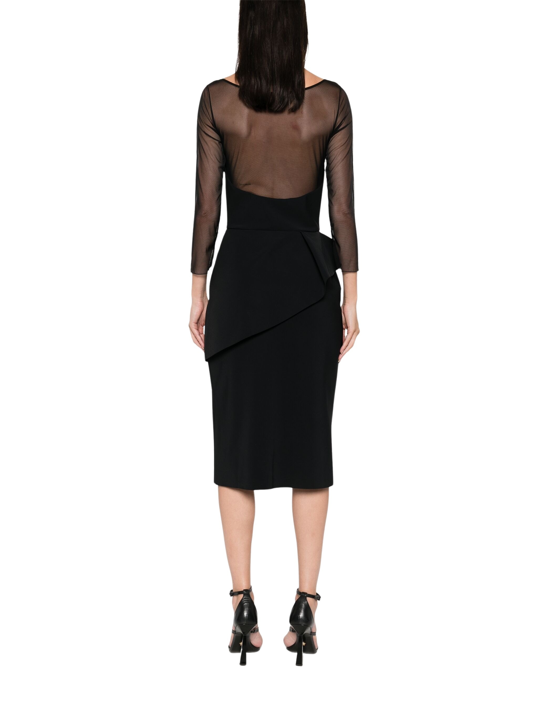 La Petit Robe Di Chiara Boni Skip Illusion Bis In Black