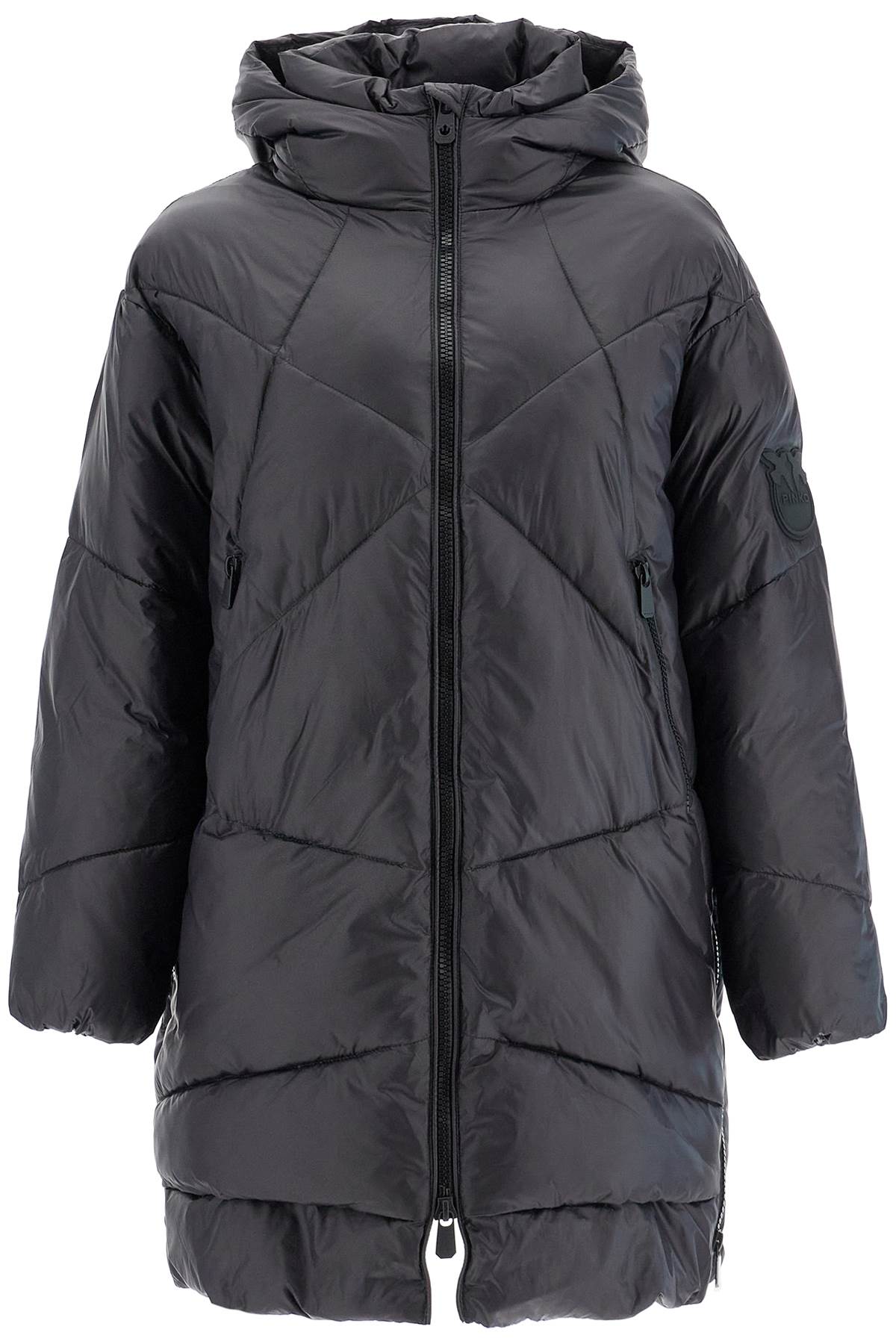 Mid-length Down Jacket With Hood