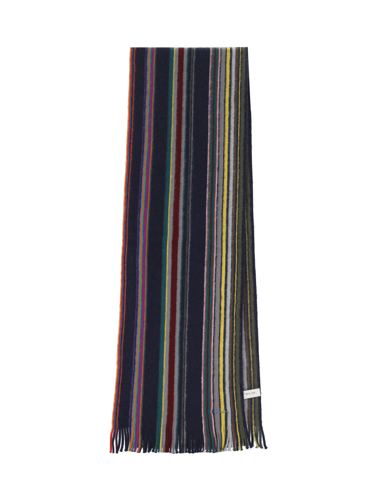 multistripe Striped Scarf