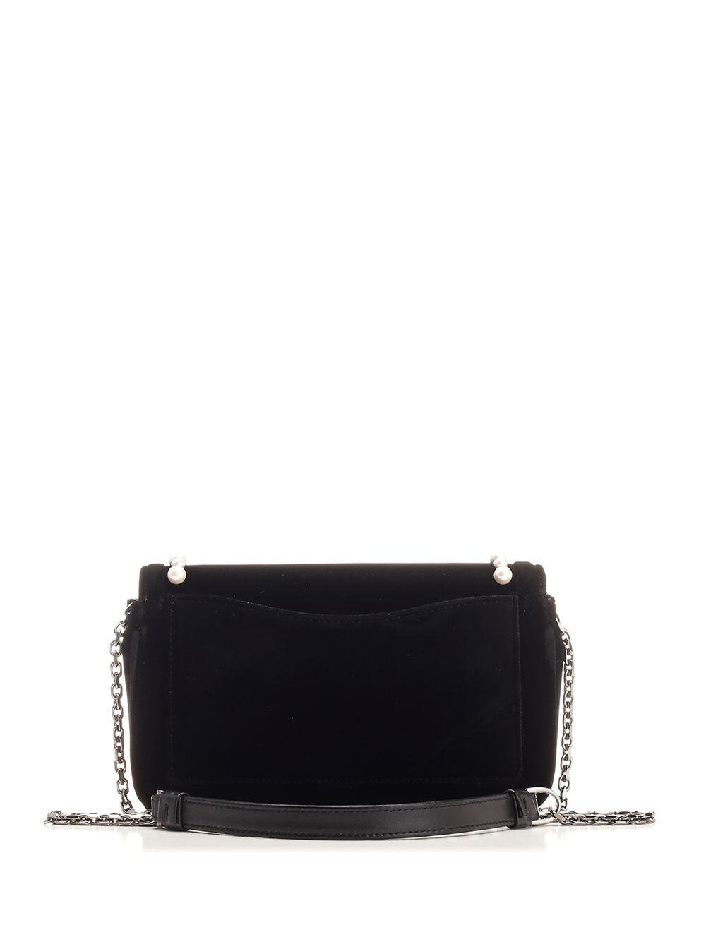 Shop Roger Vivier Jeu De Fille Clutch Bag In Black