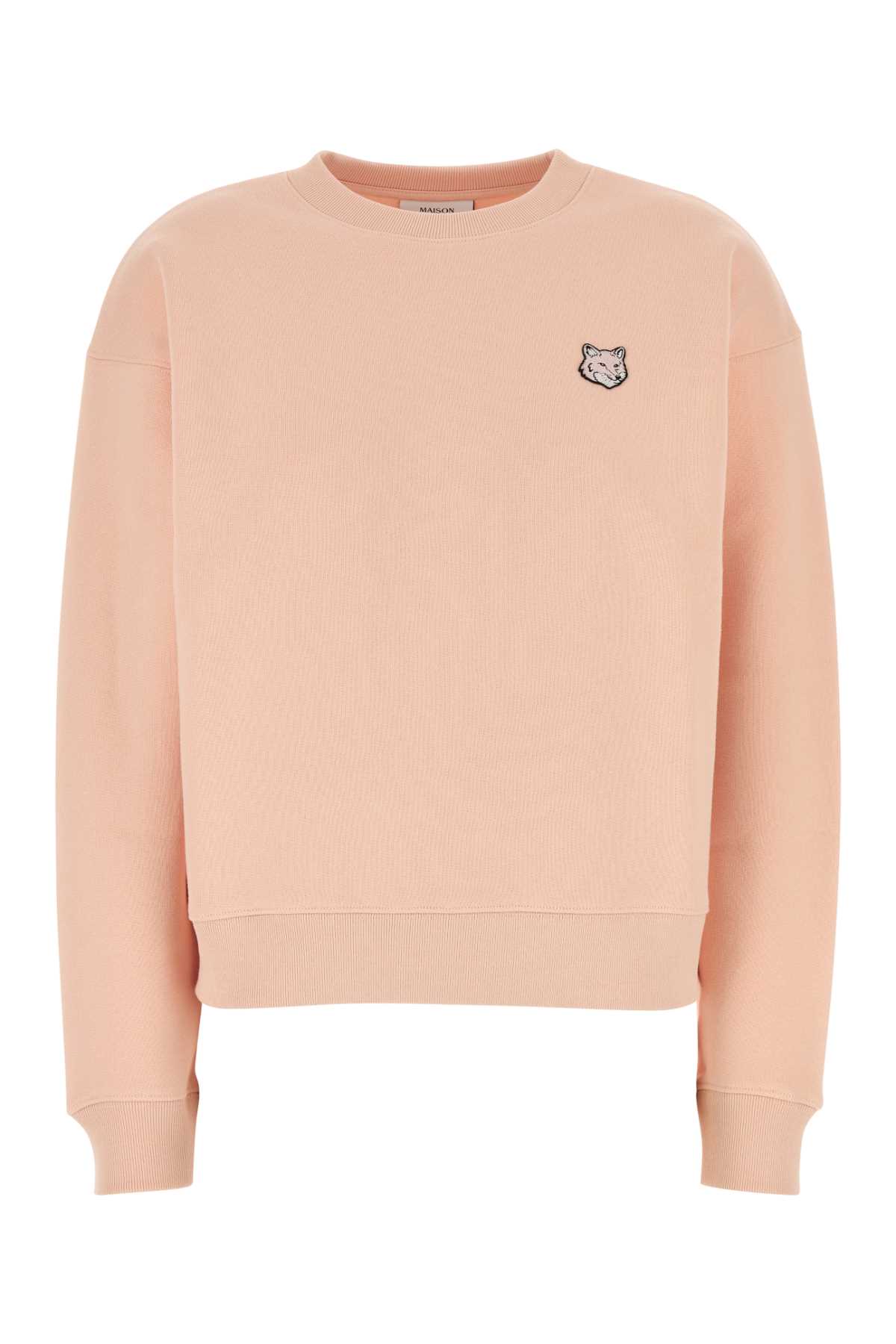 Maison Kitsuné Salmon Cotton Sweatshirt