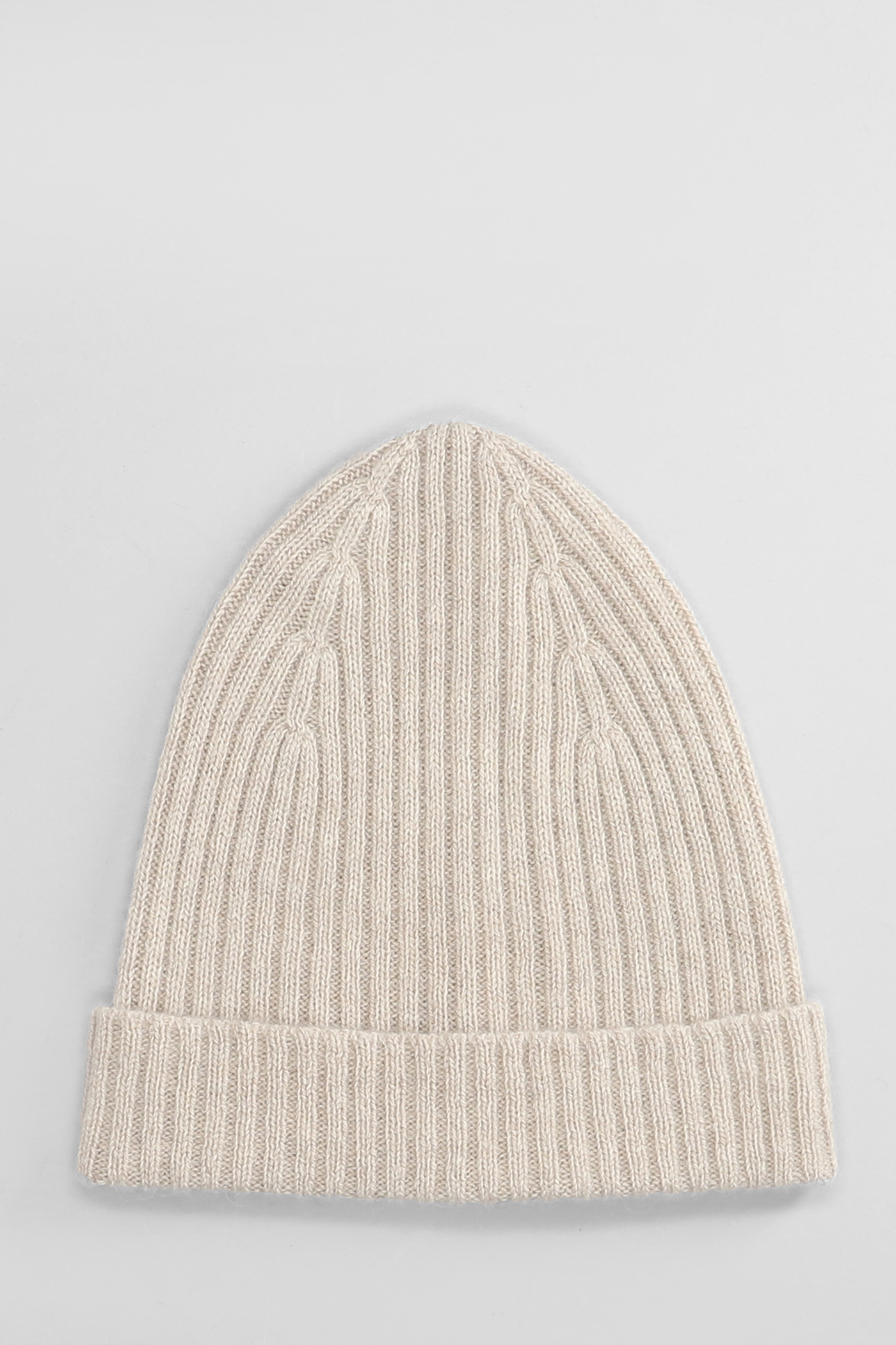 Hats In Beige Wool