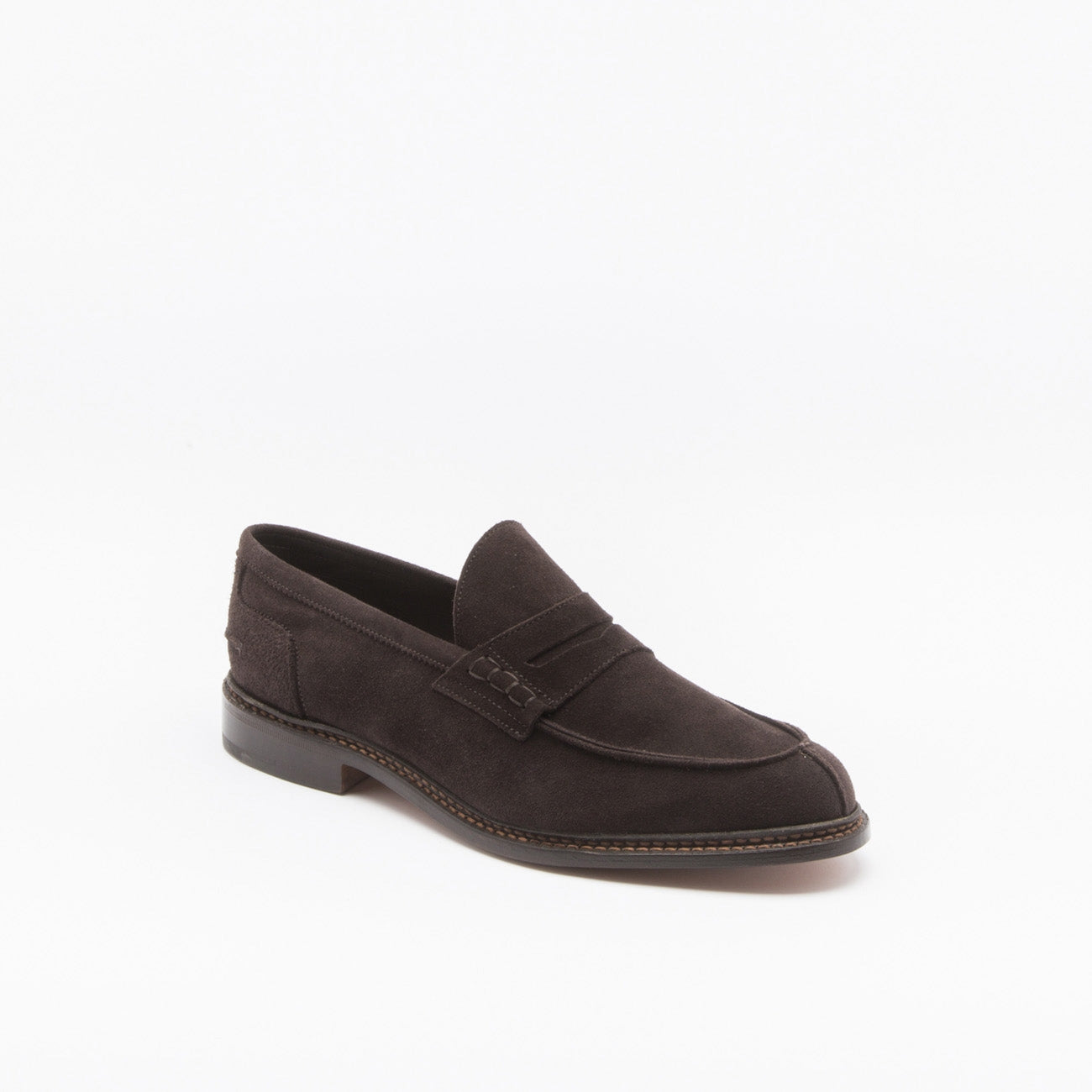 Coffee Castorino Suede Loafer