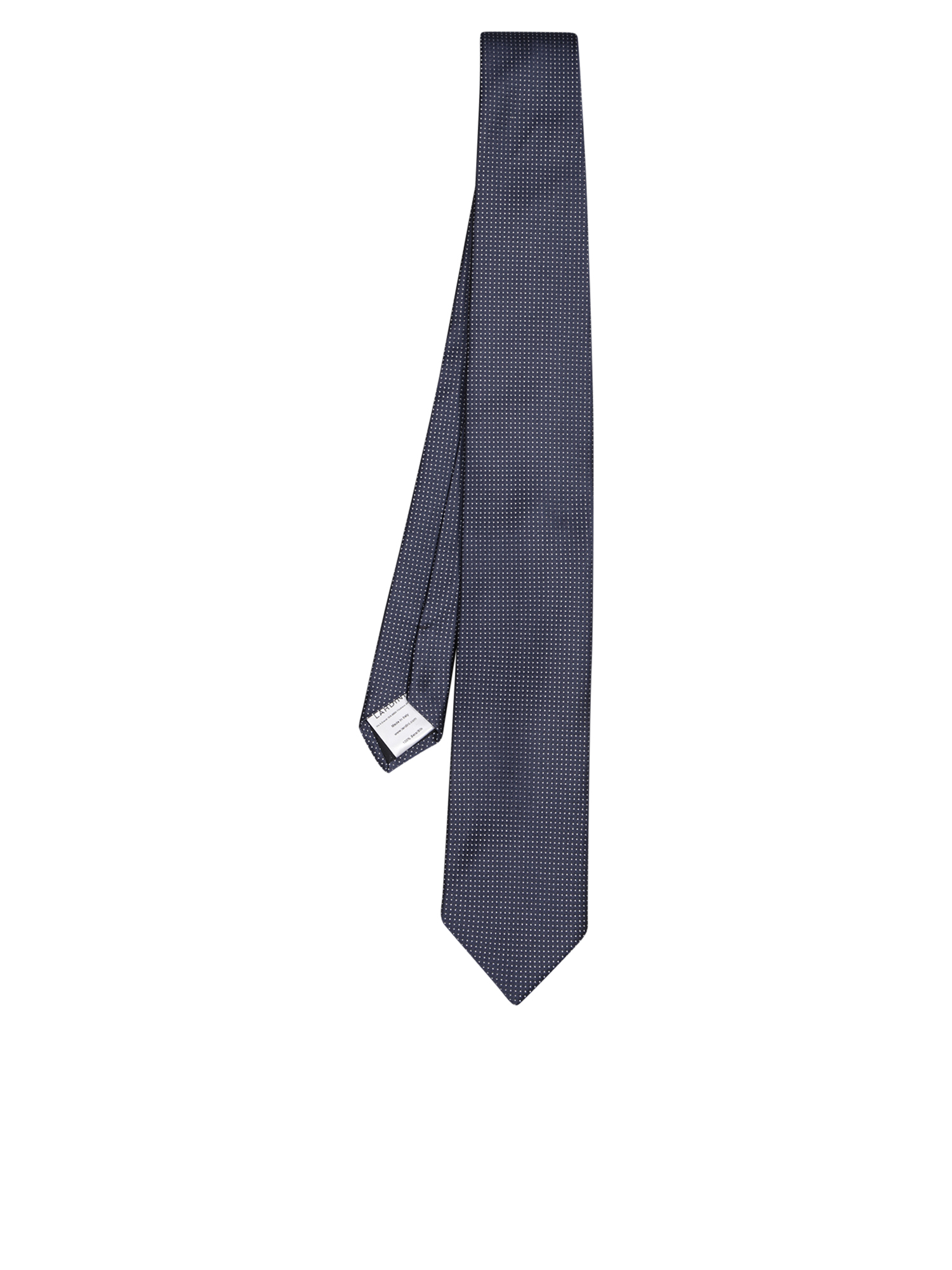 Blue Micro Polka Dot Tie