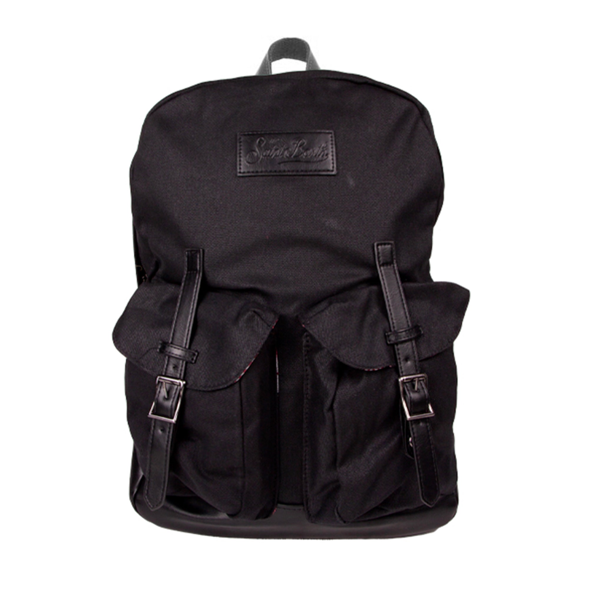 Black Canvas Backpack