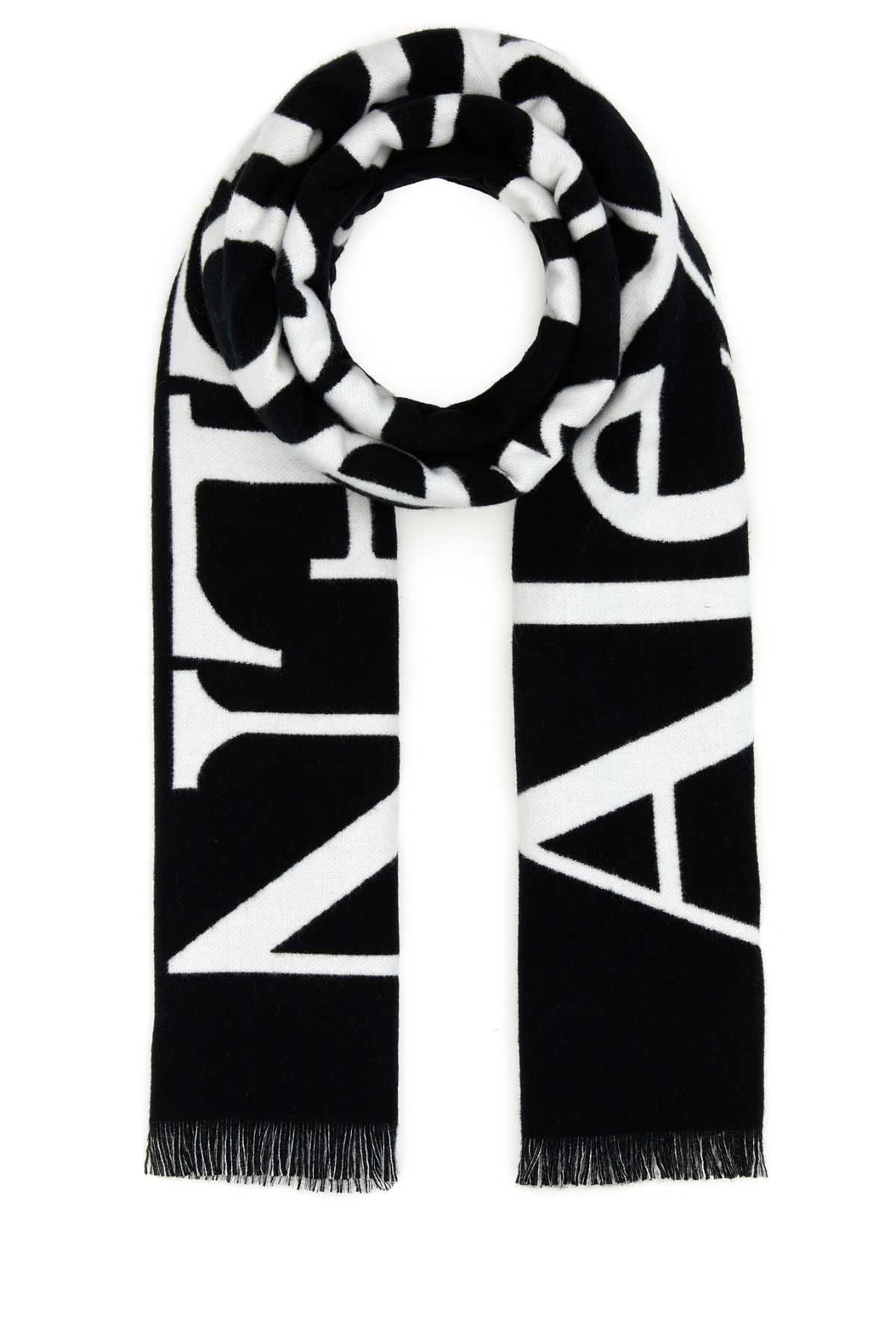 Black Cotton Scarf