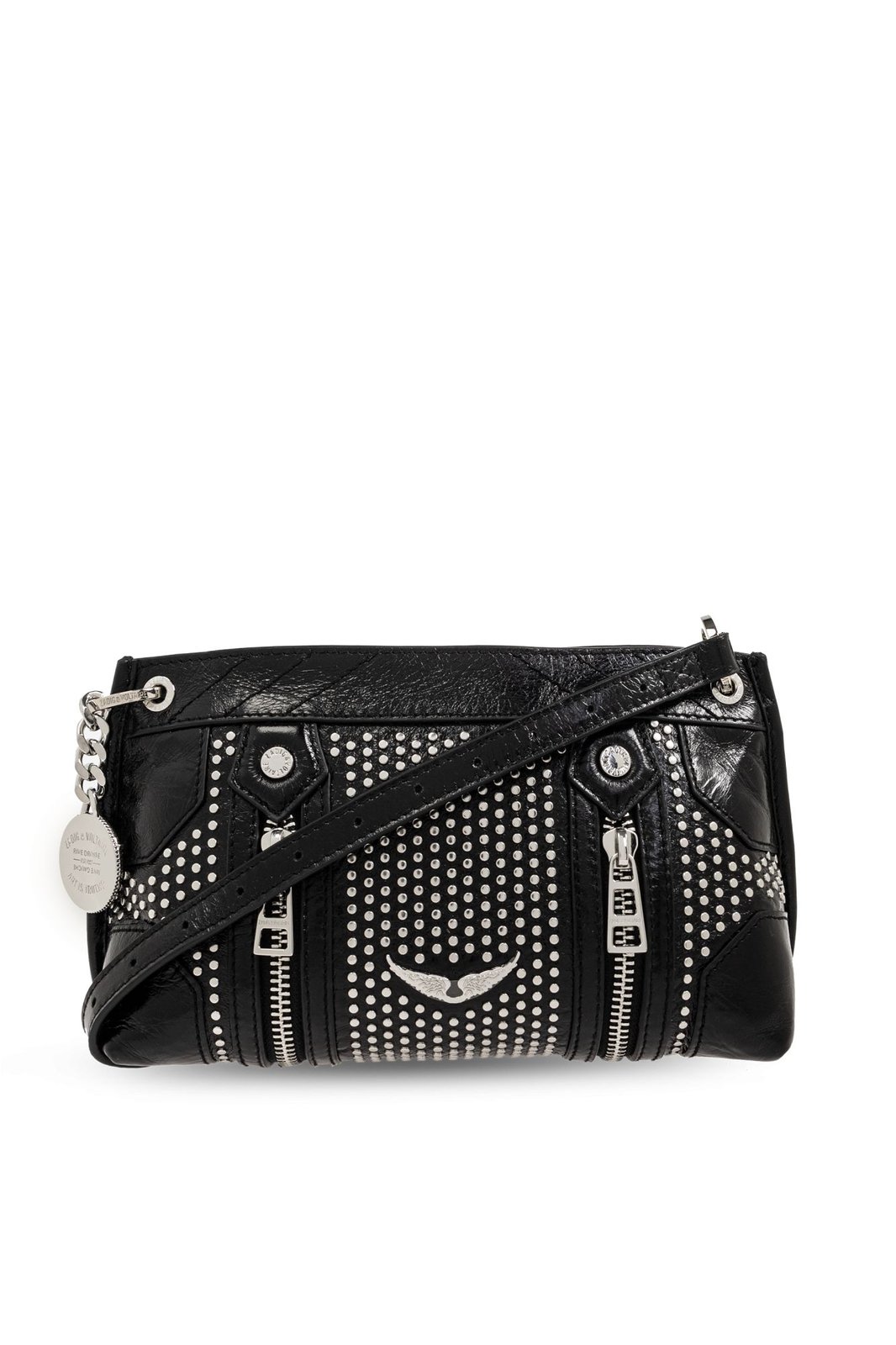 Sunny Mood Studded Crossbody Bag