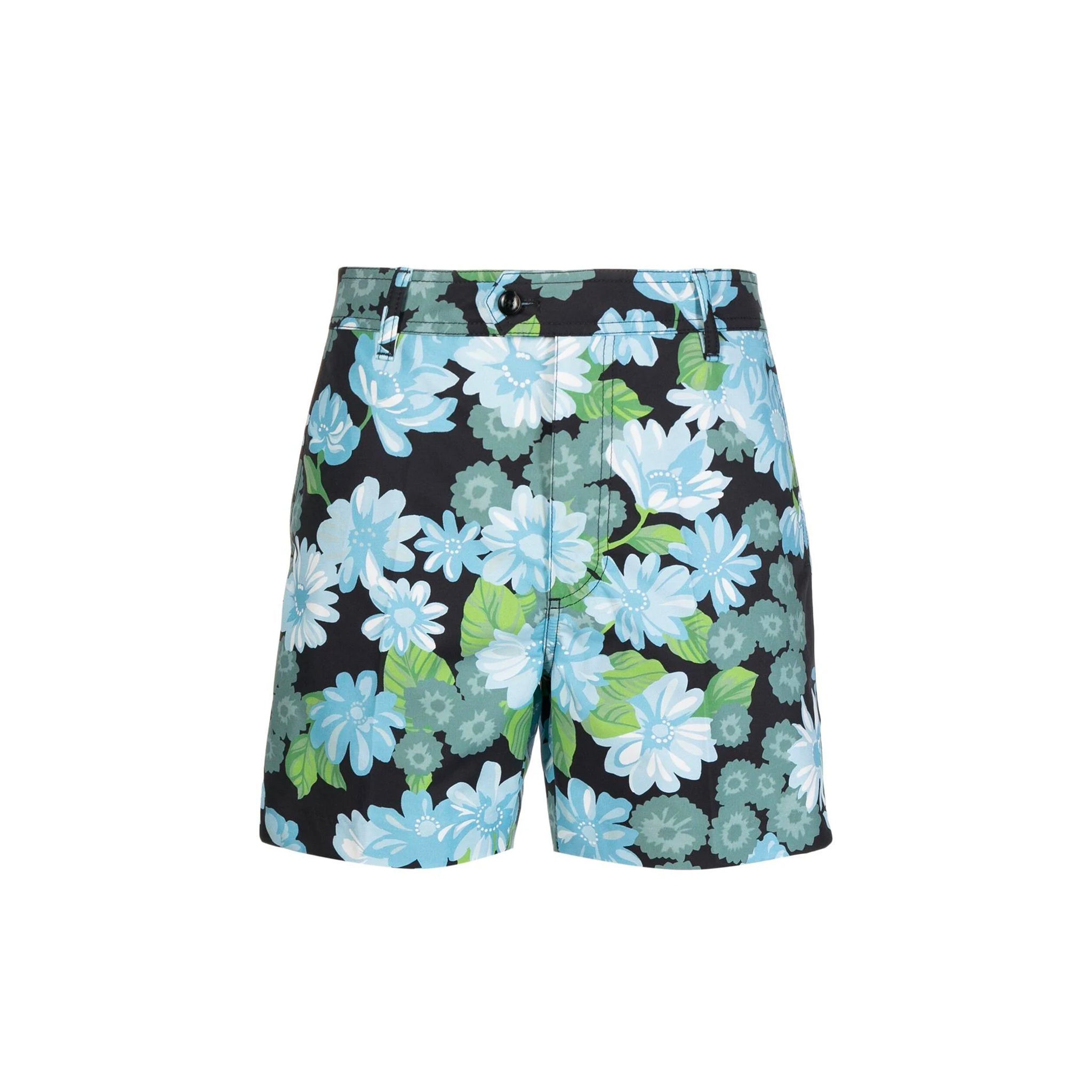 Flower Print Shorts