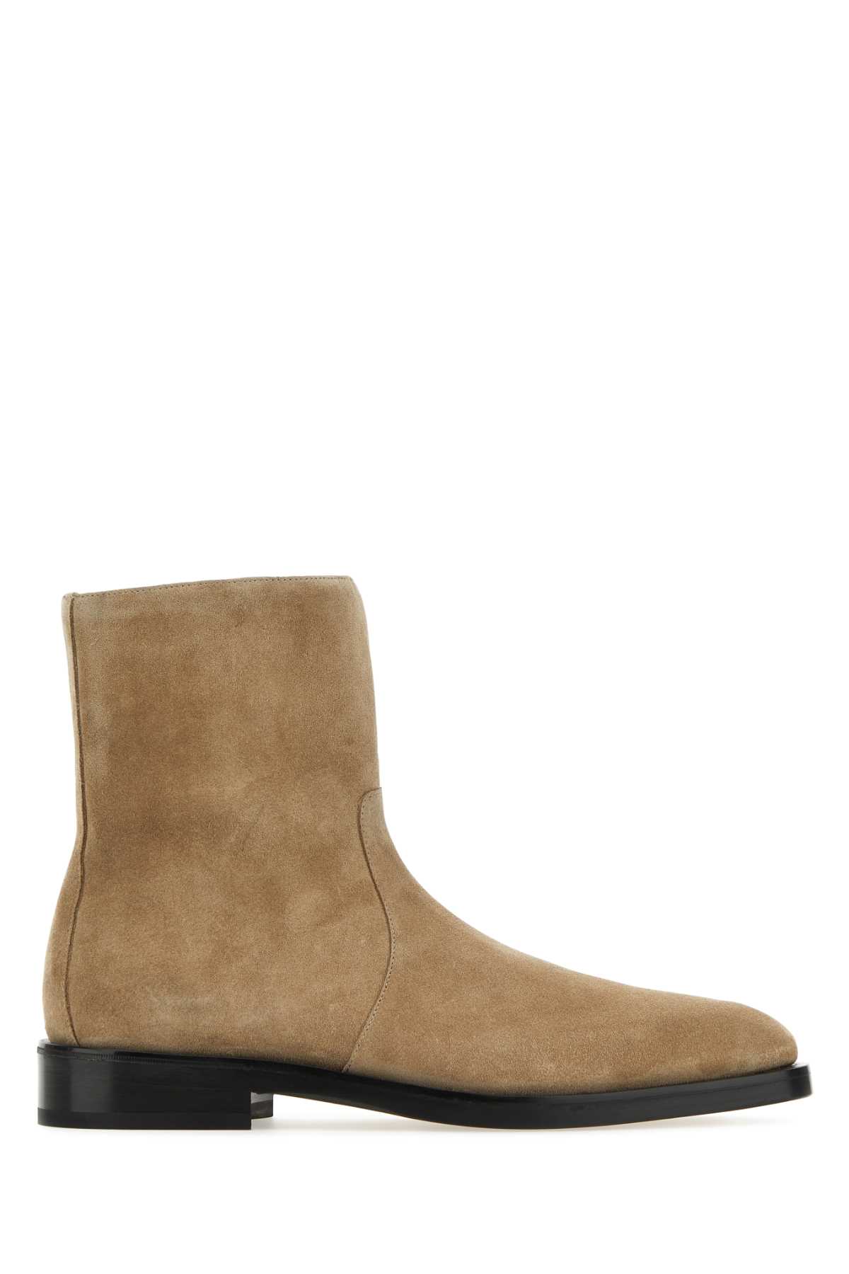 Cappuccino Suede Gerald Ankle Boots