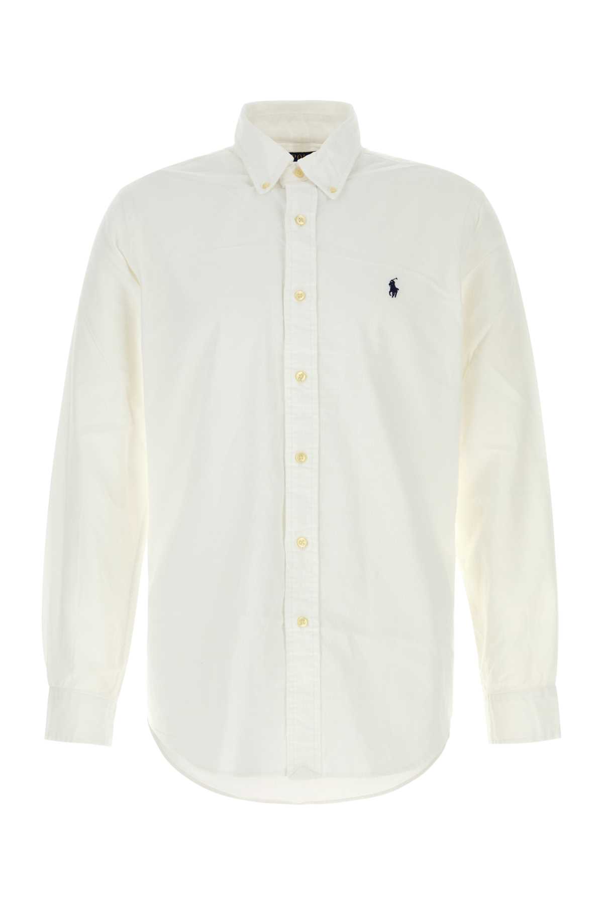 White Corduroy Shirt