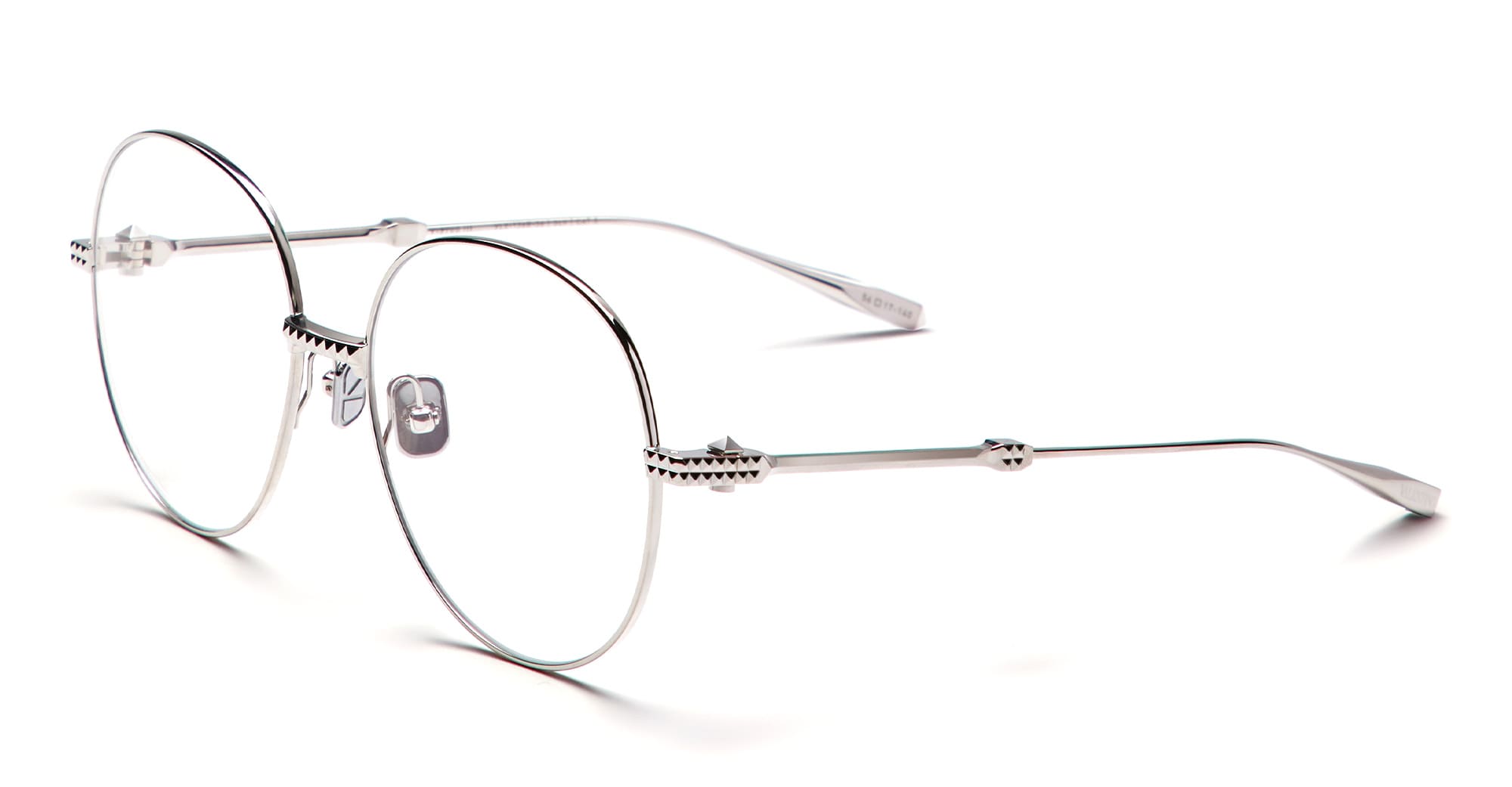 Valentino V-stud-iii - Silver Rx Glasses In Silver