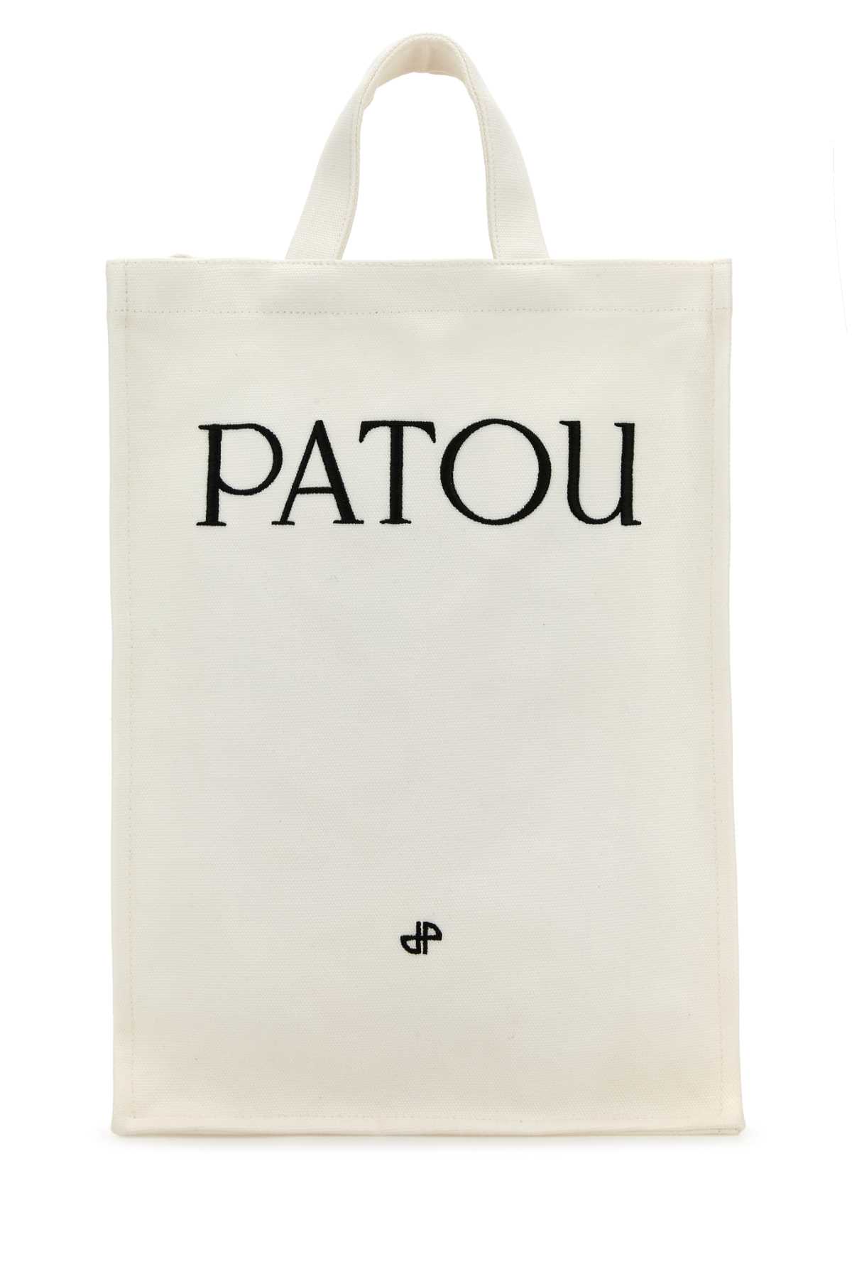 White Canvas Shopping Bag