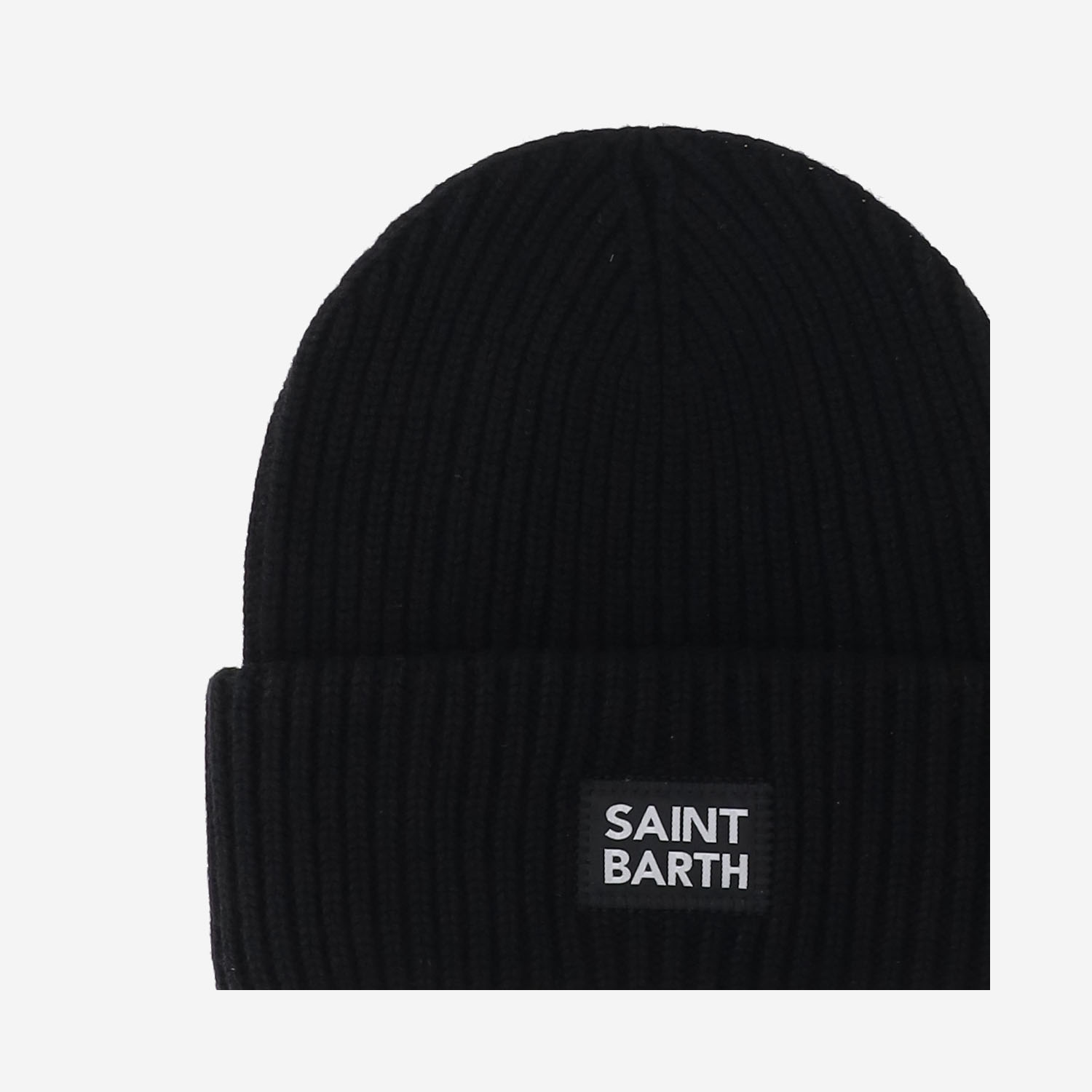 MC2 SAINT BARTH WOOL BLEND BEANIE WITH LOGO