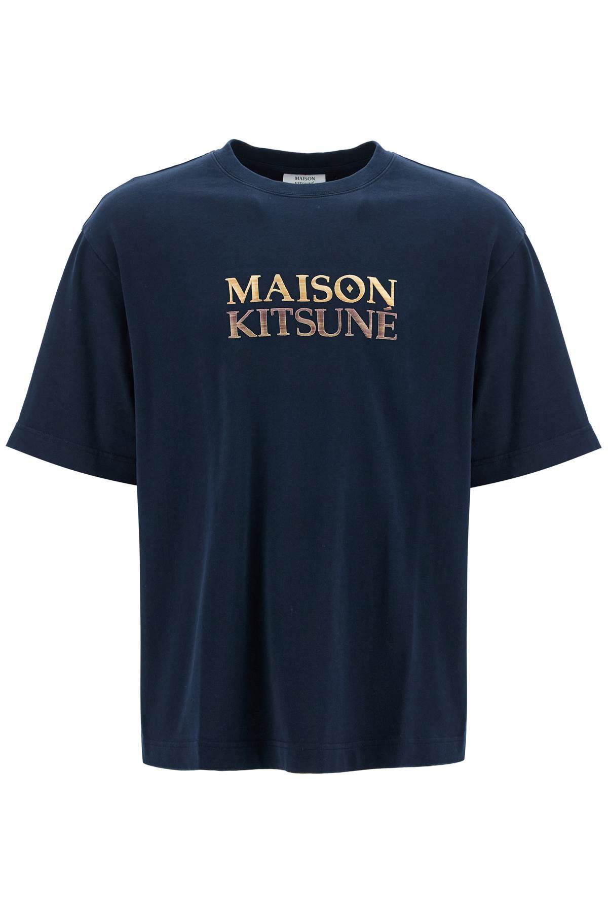 Maison Kitsuné Oversized T-shirt With Gradient Logo