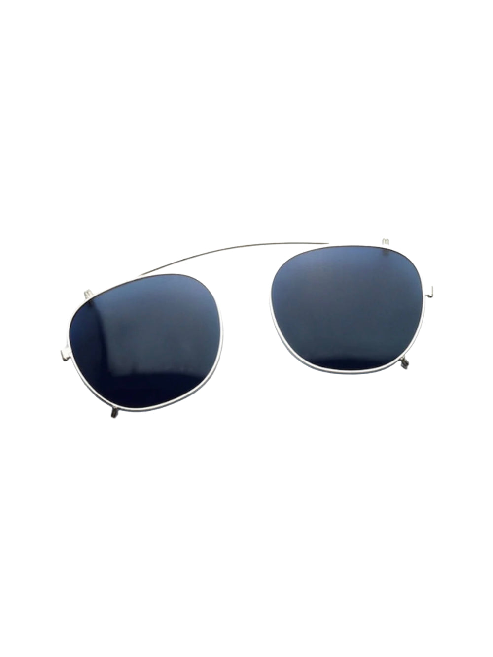 Julius Tart Optical Clip On X Ar - 48 - Silver Sunglasses