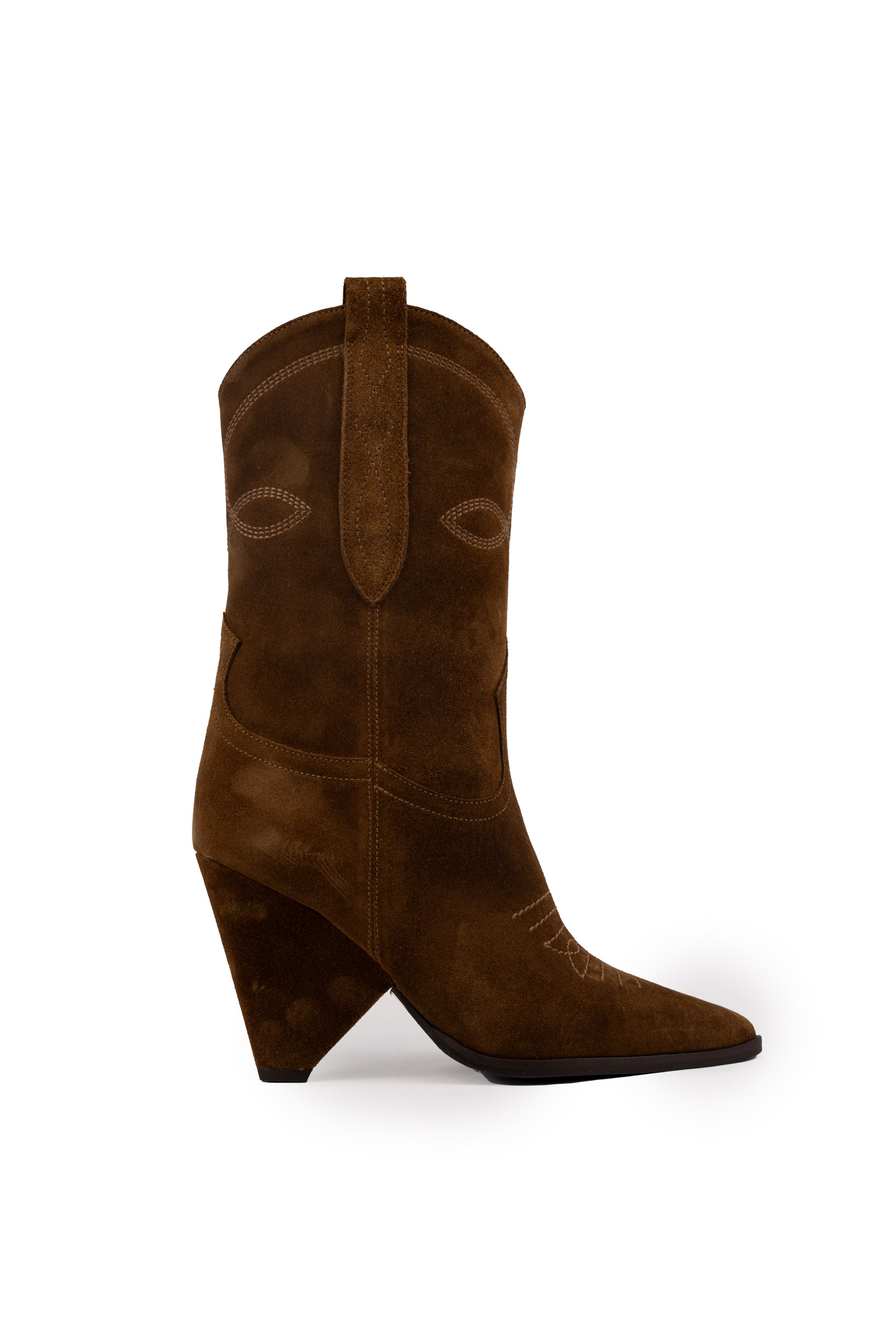 Split Leather Ankle Boots