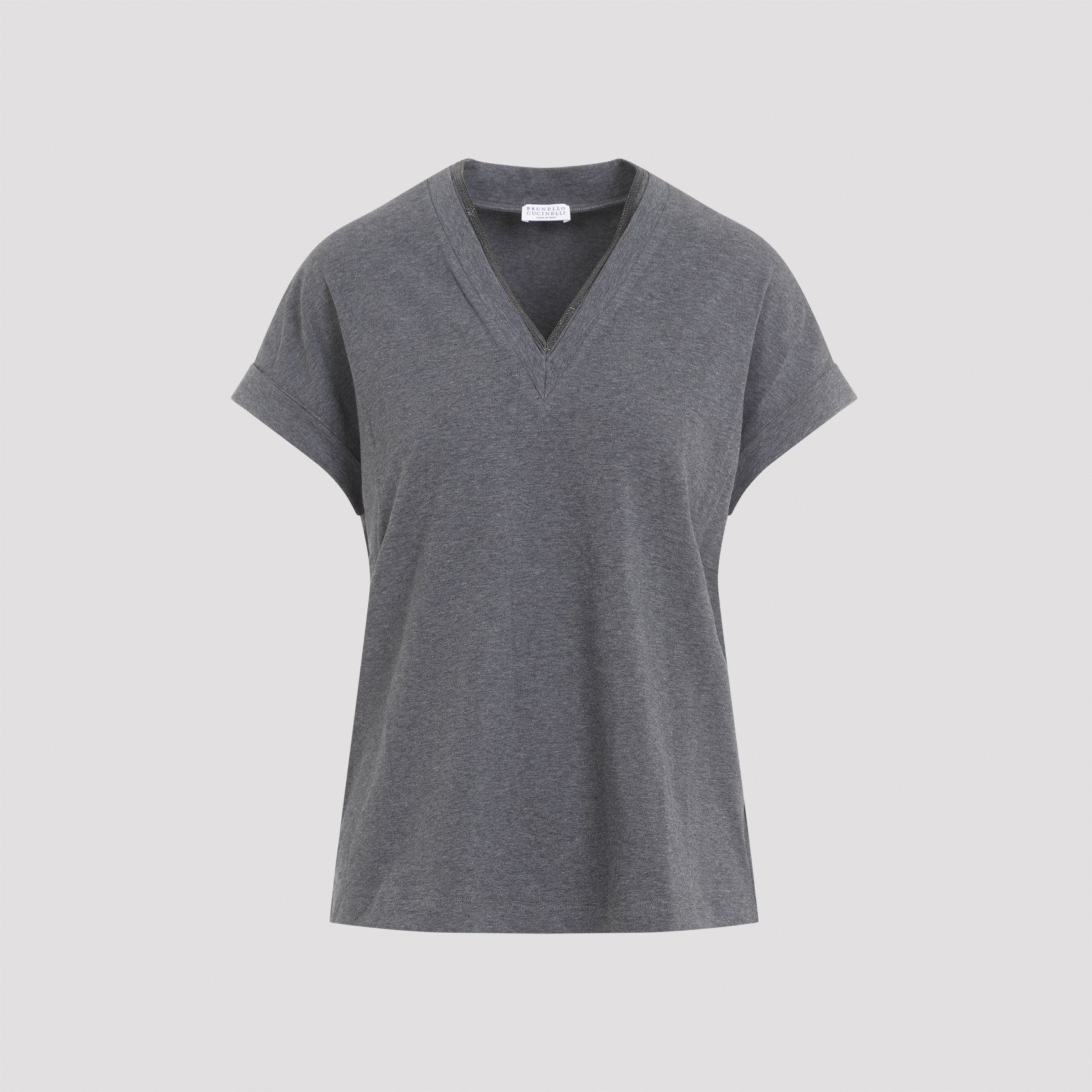 V-neck Monile T-shirt