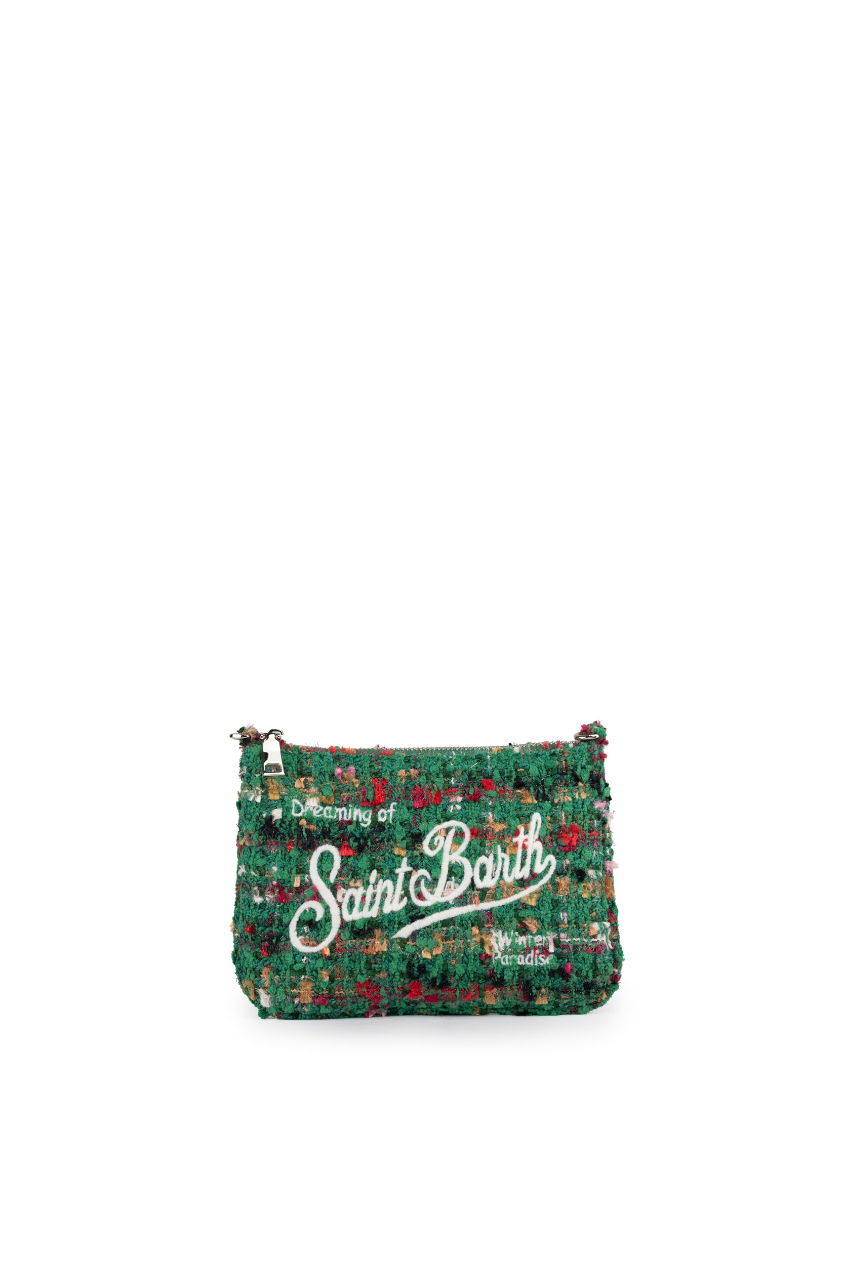 Parisienne Clutch Bag In Tweed