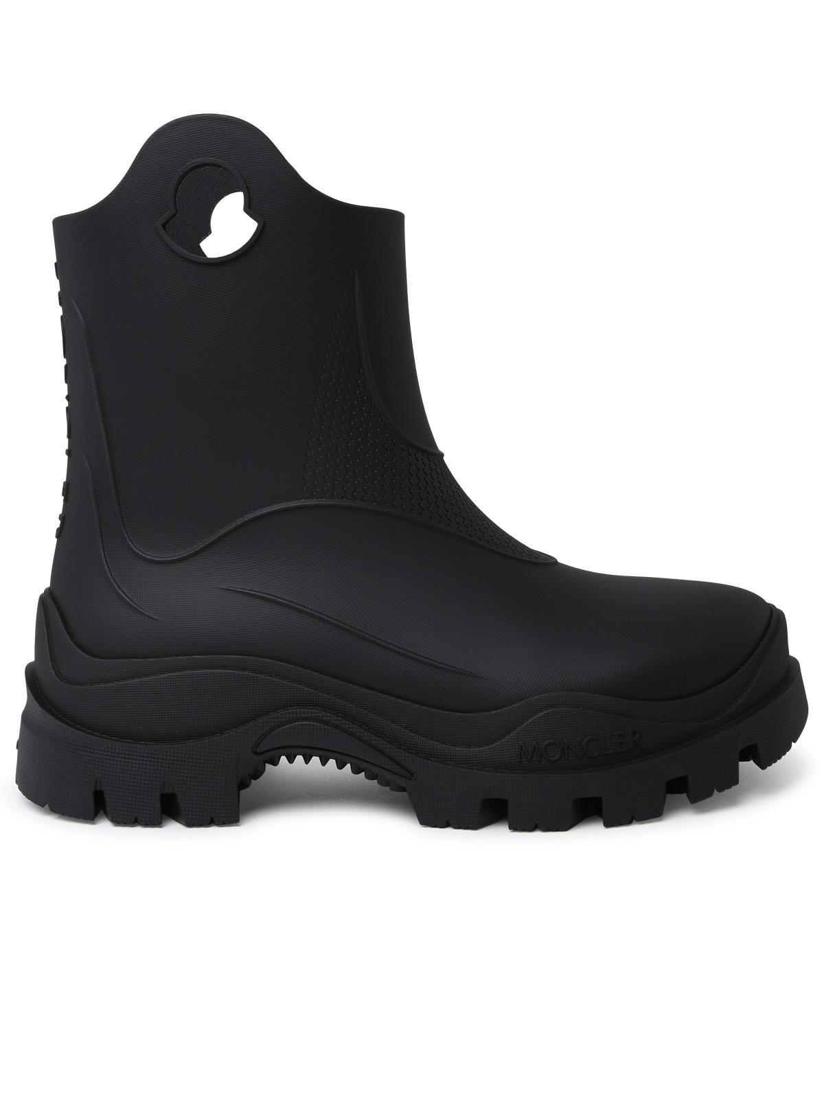 misty Black Pvc Rain Boots