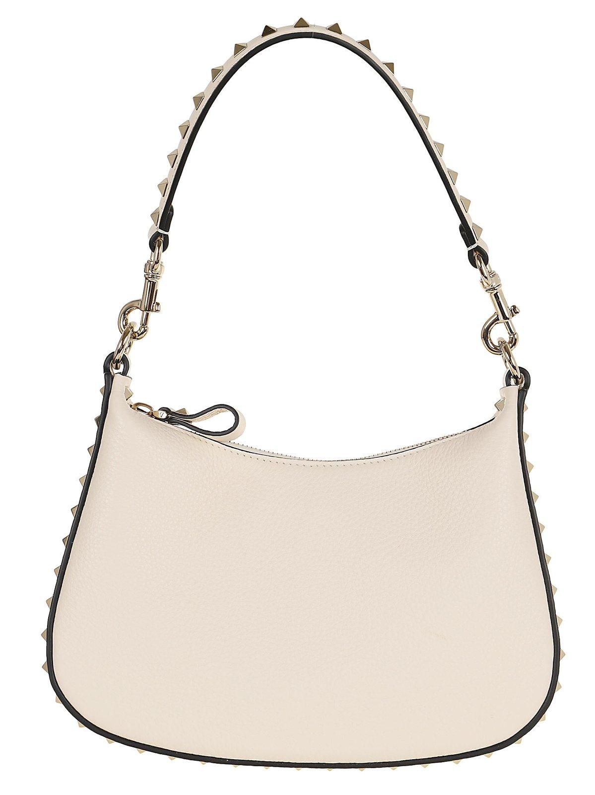 Garavani Rockstud Zip-up Small Shoulder Bag