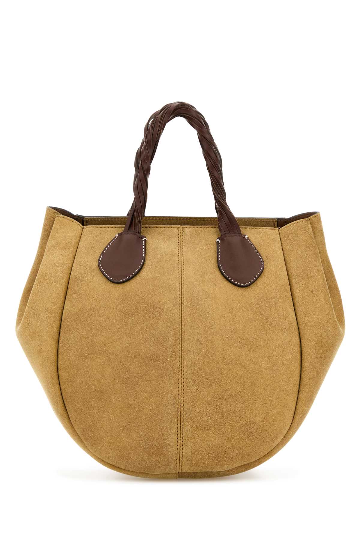 J.W. Anderson J. W. Anderson Beige Suede Small Punch Handbag