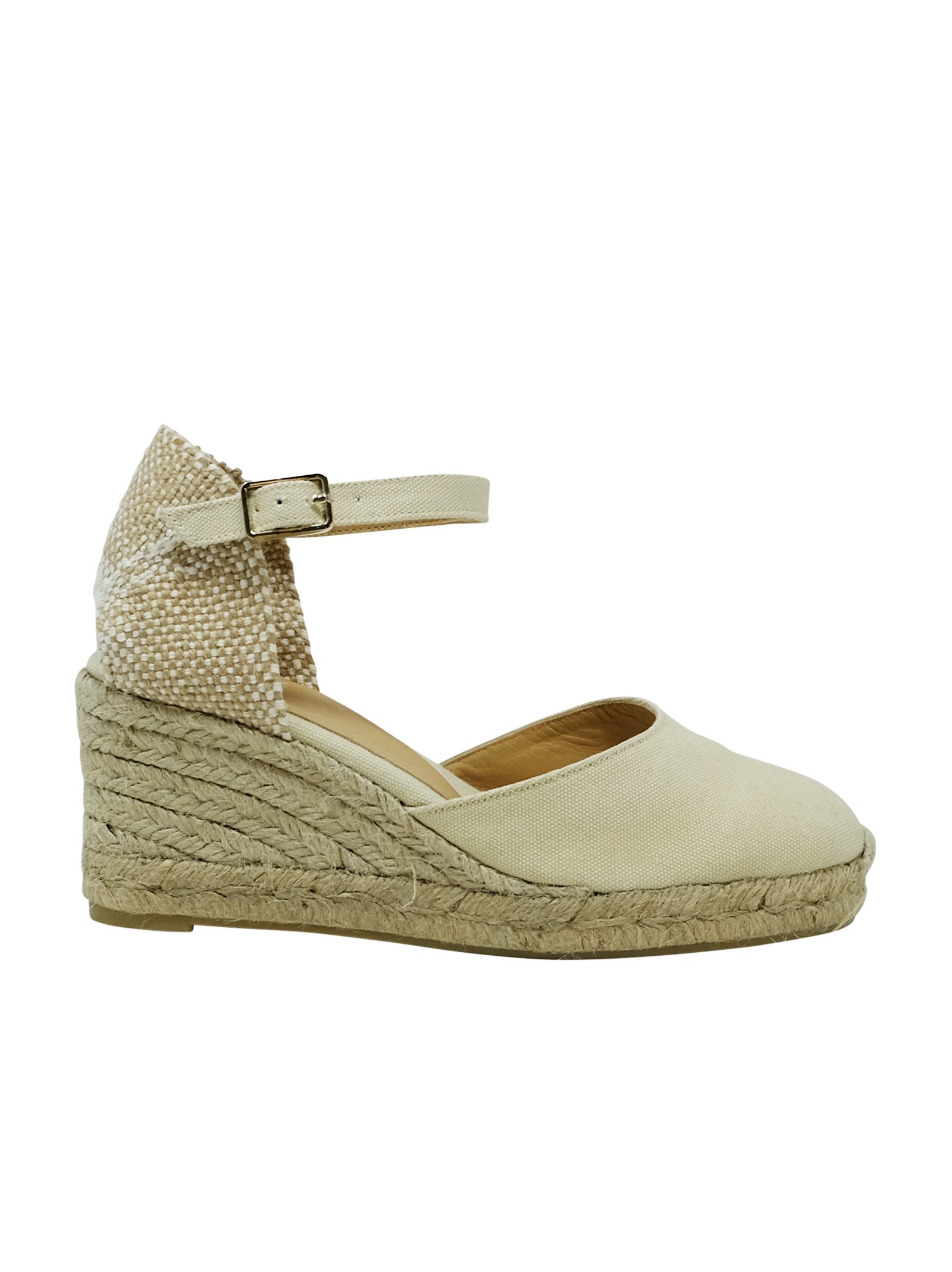 Castañer Castaner Canvas Carol Ivory Sandals Espadrilles