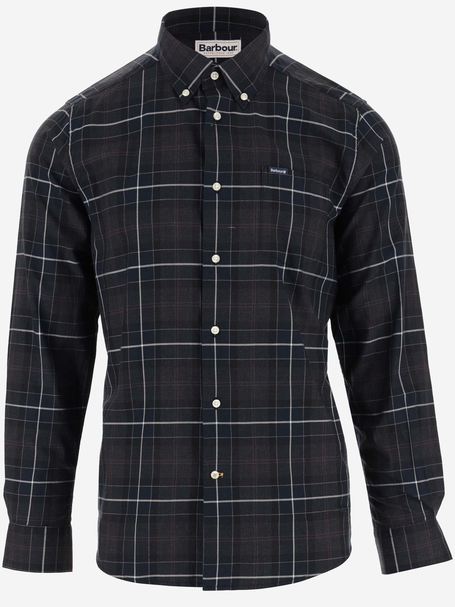 Cotton Shirt With Check Pattern