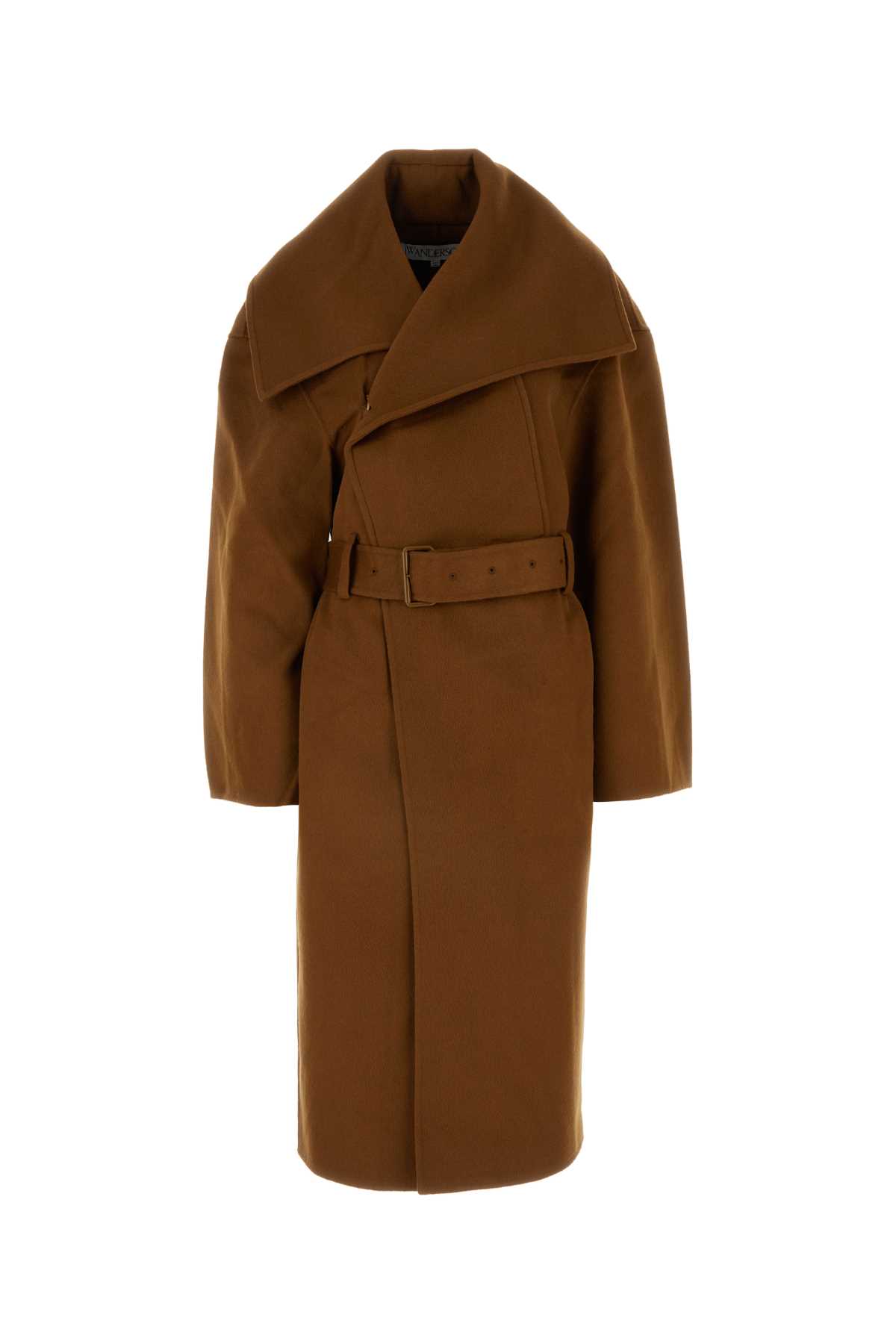 J.W. Anderson J. W. Anderson Brown Wool Oversize Coat