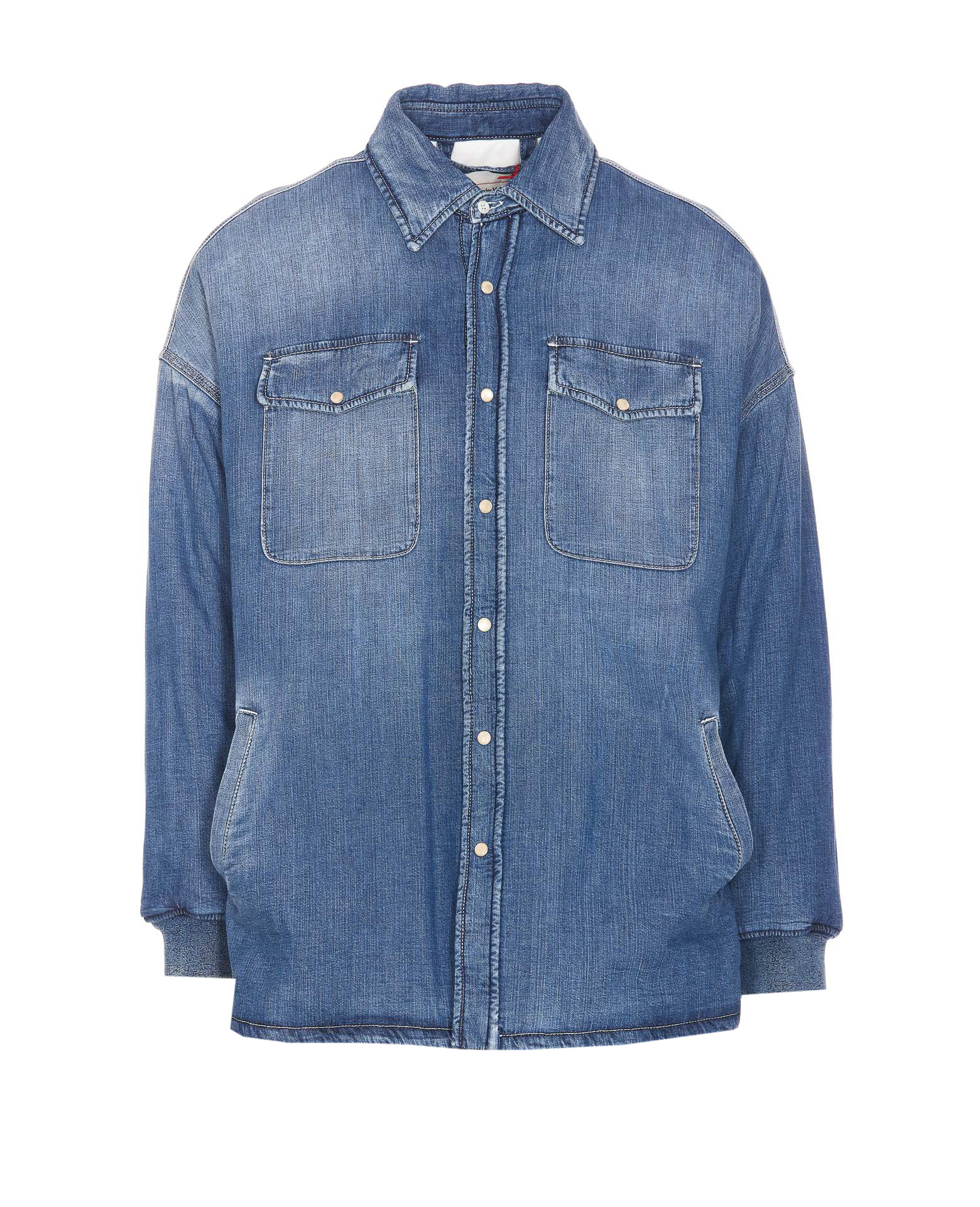 Quilted Denim Shirt