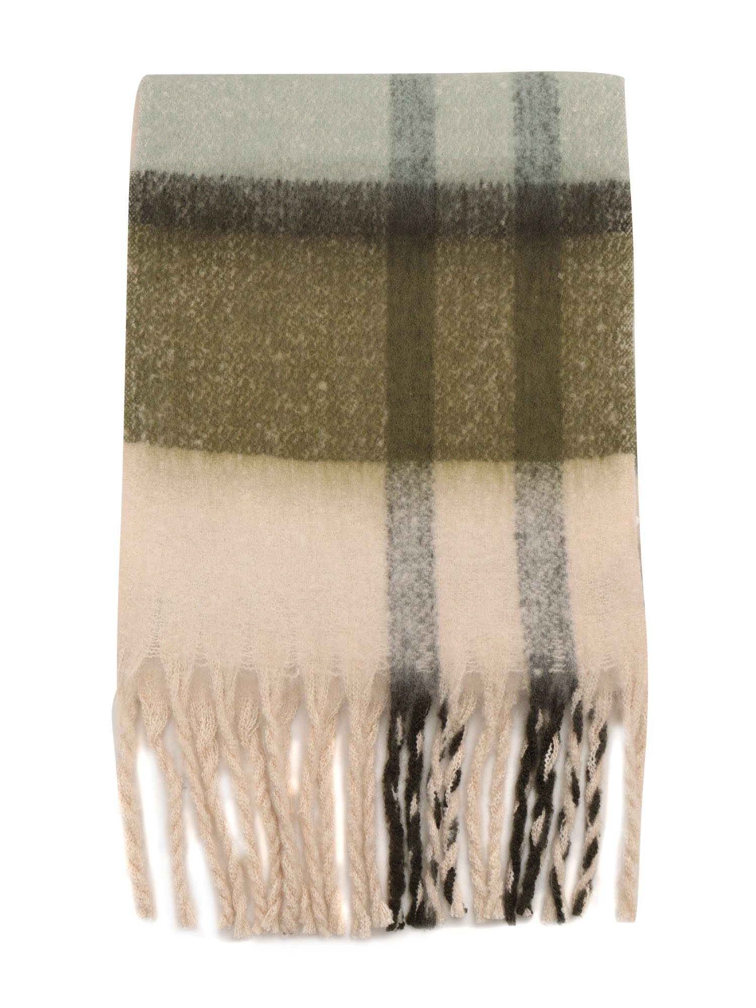 Isla Tartan Boucle Scarf