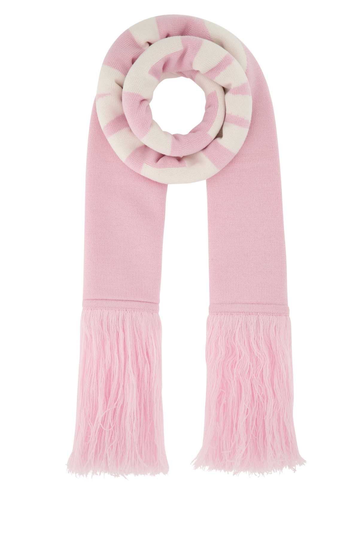 Pink Wool Scarf