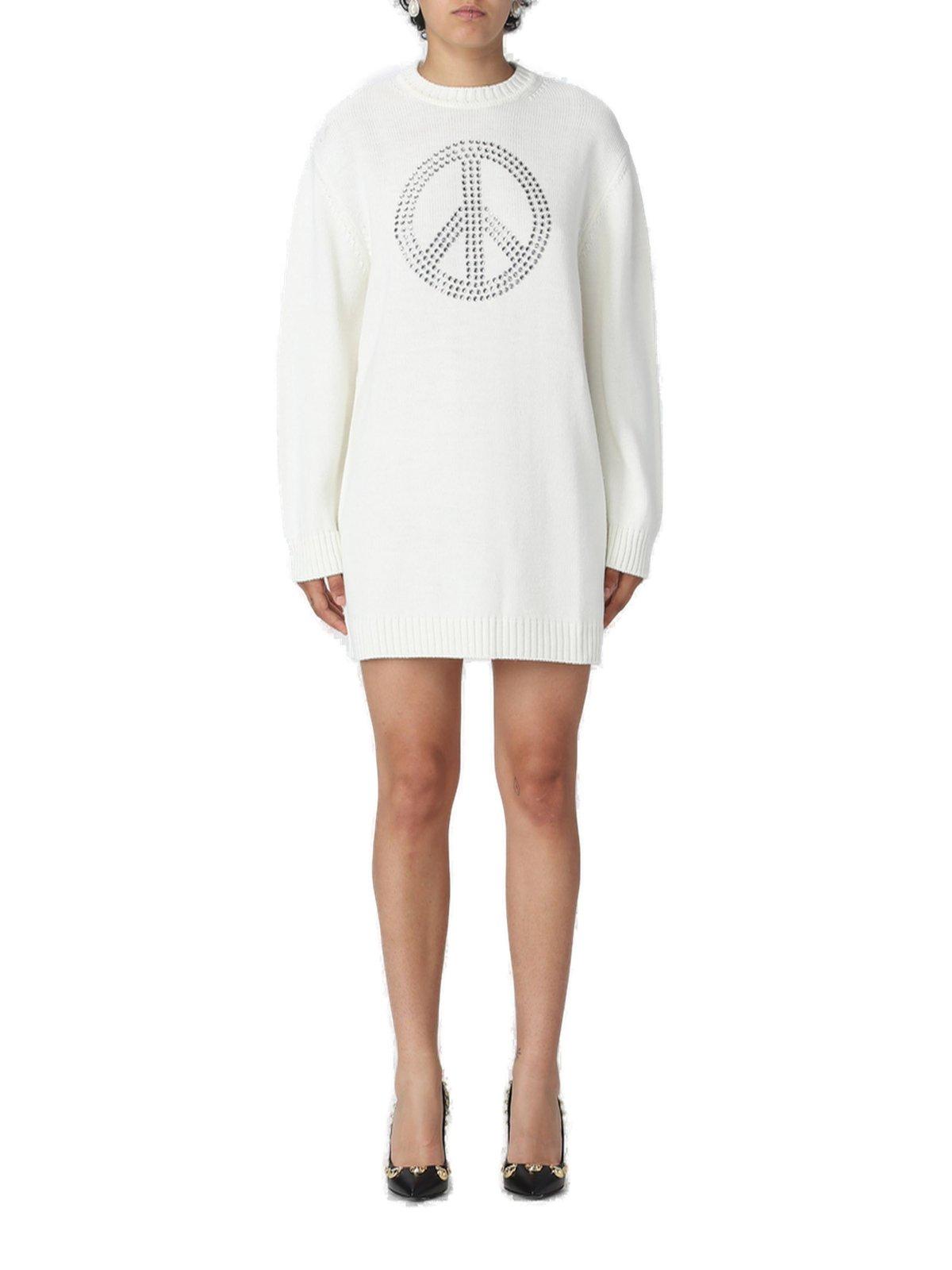 Peace Symbol Short Oversized Dress M05CH1N0 Jeans