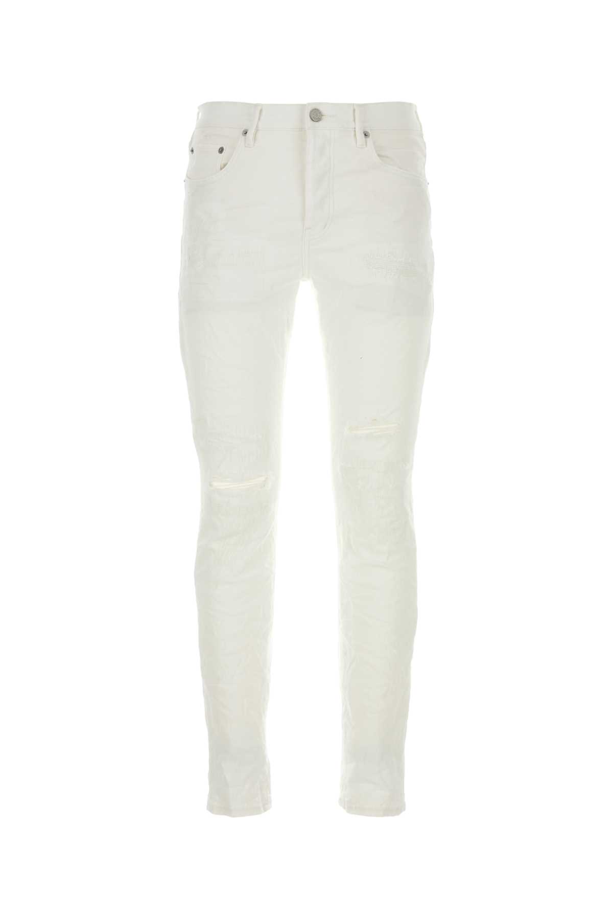 White Denim P001 Jeans