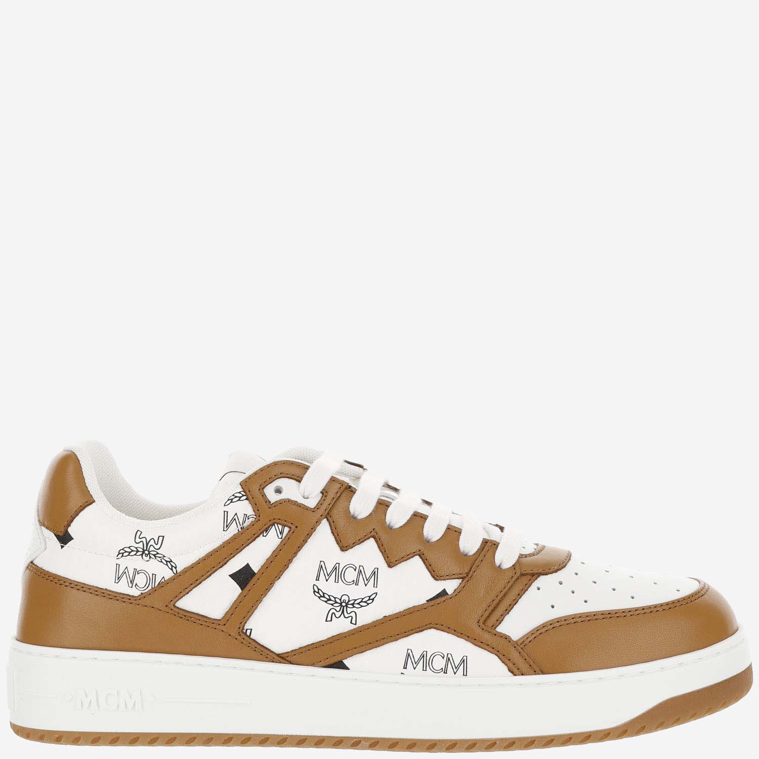 Leather Sneakers With Logo