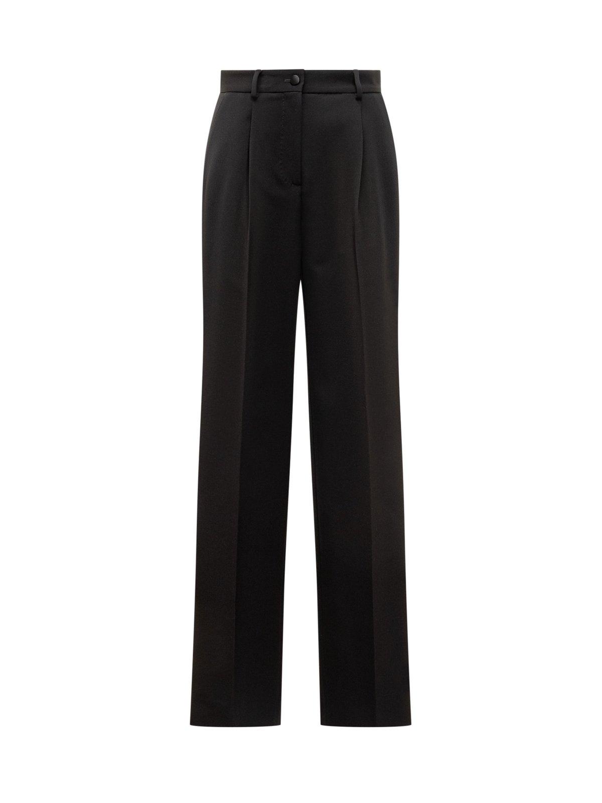 Straight Leg Tailored Trousers