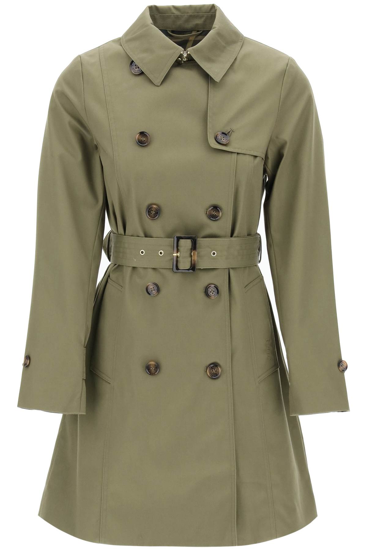 Double-breasted Trench Coat For