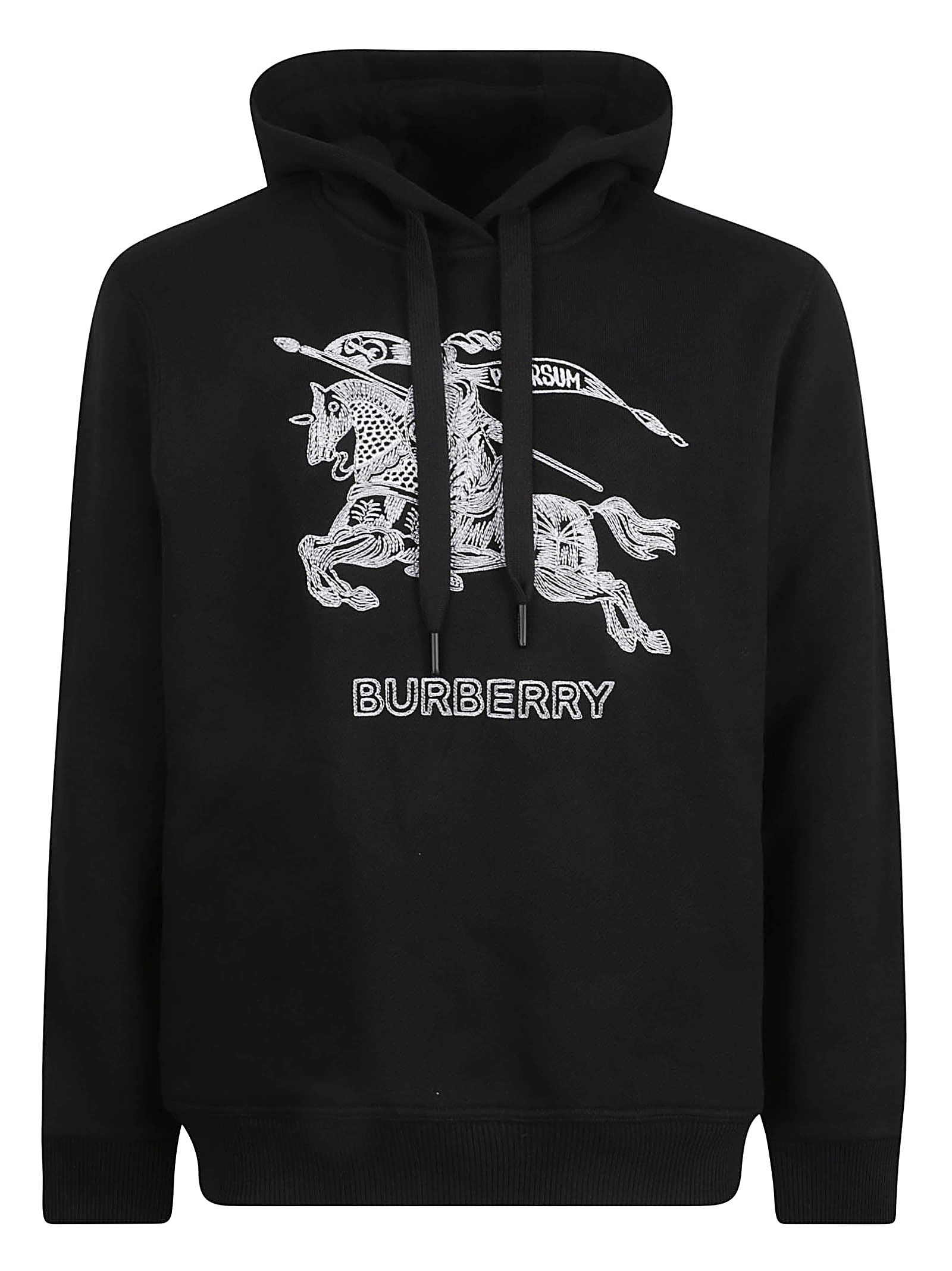 Logo Embroidery Hooded Sweatshirt