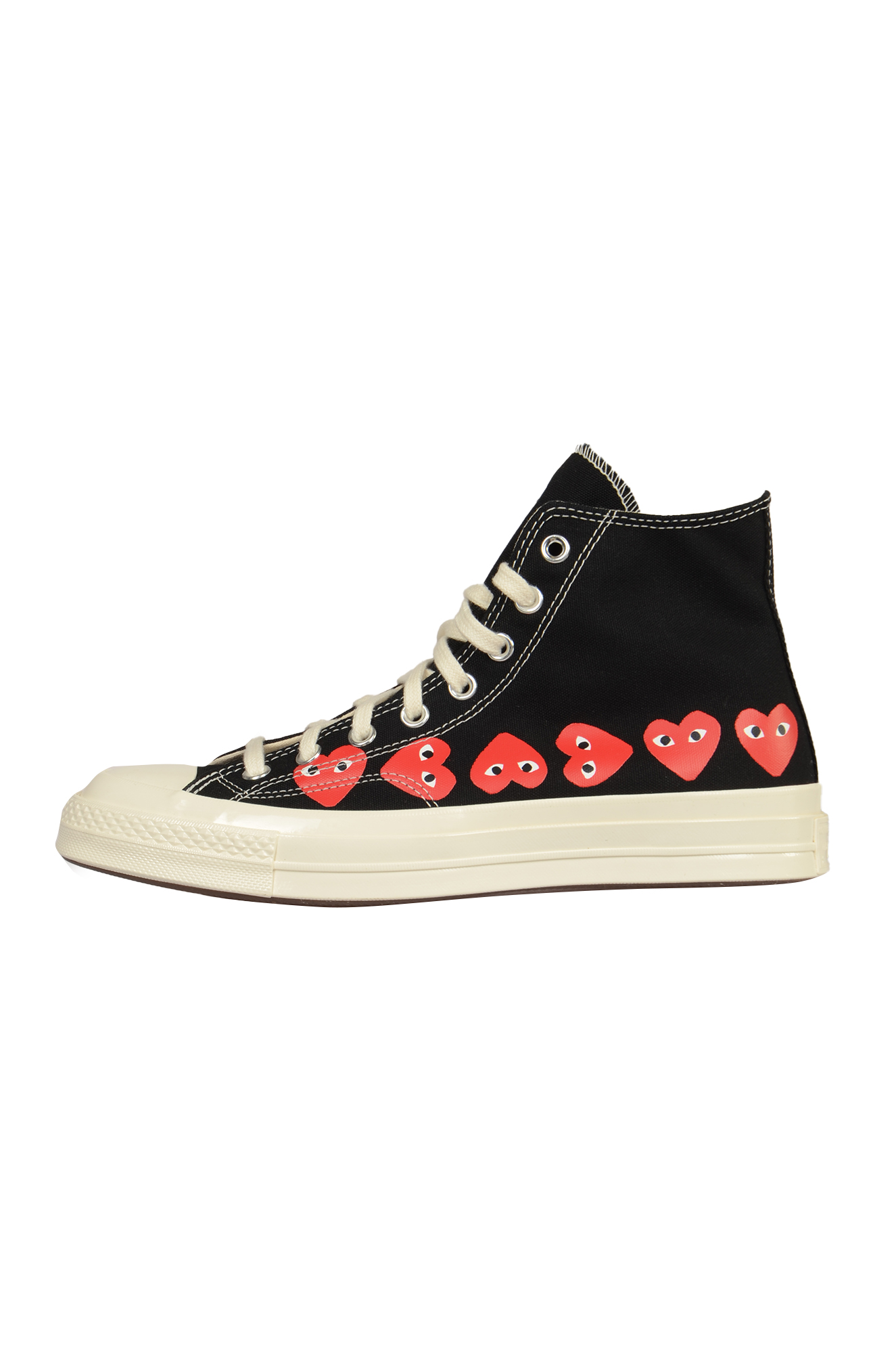 Comme des Garçons Play 70 Cdg Hi Chuck Sneakers