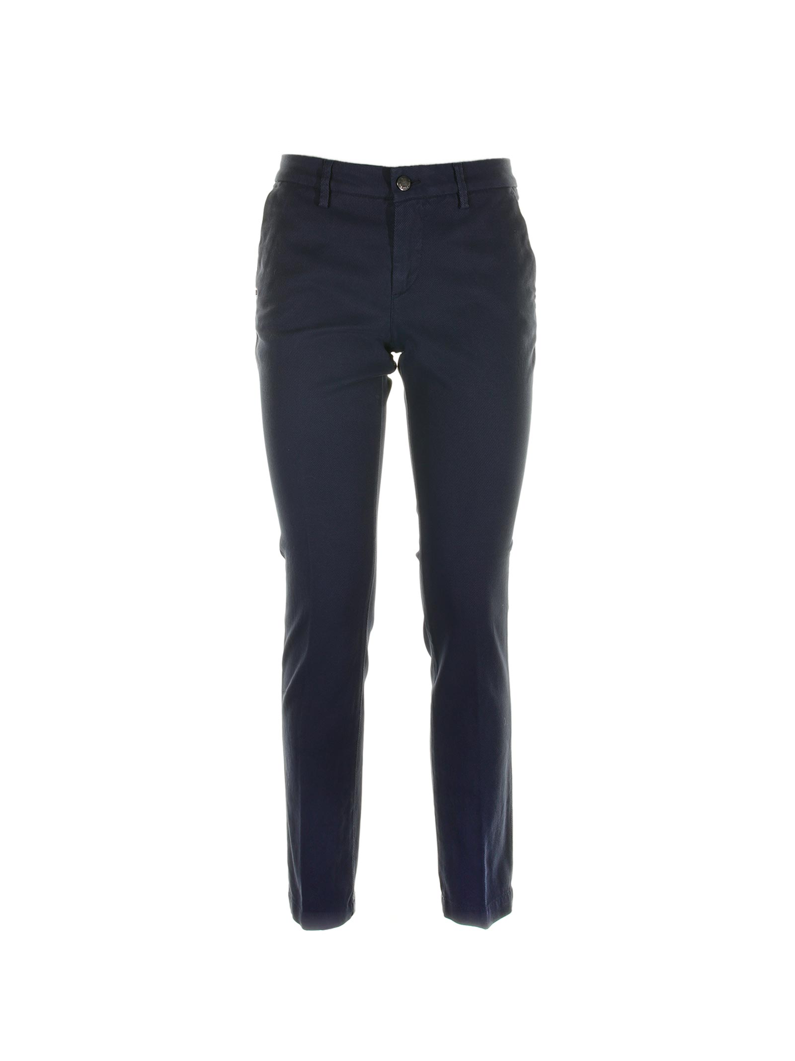 Re-HasH Womens Blue Trousers