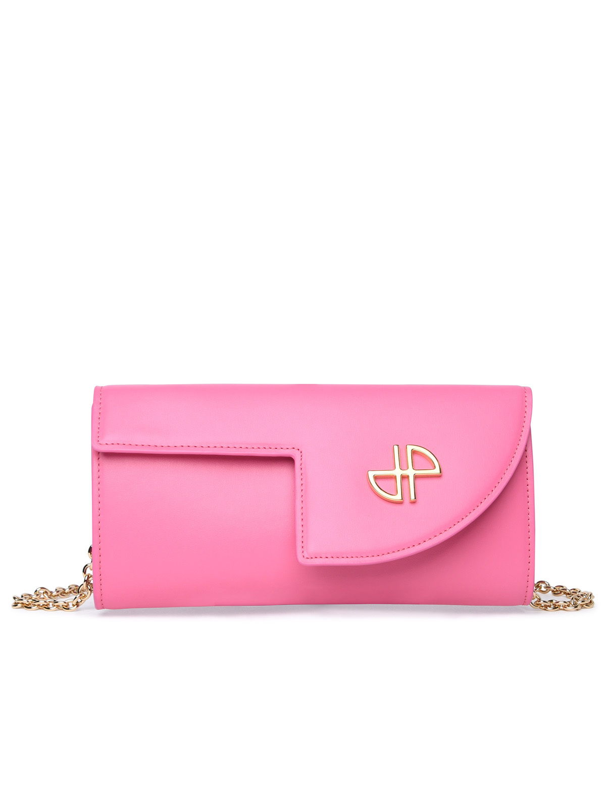 jp Pink Leather Crossbody Bag