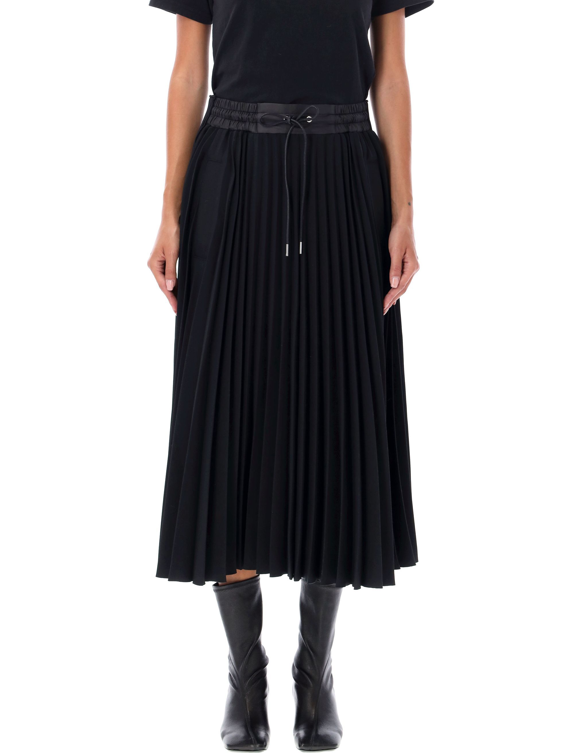 Tech Pleated Skirt