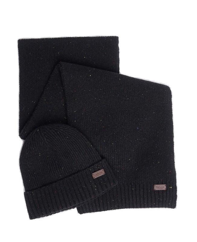 Carlton Beanie & Scarf Set Barbour