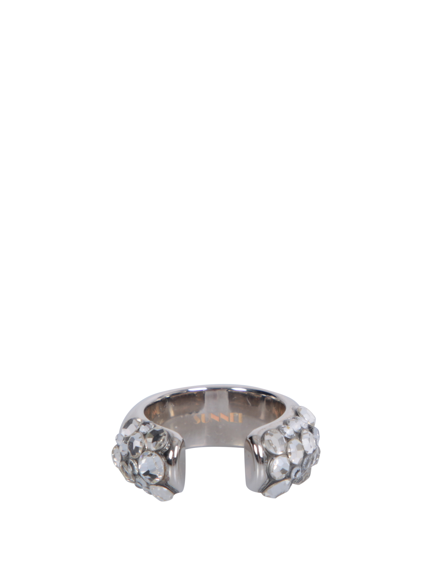 Silver Rhinestone Ring