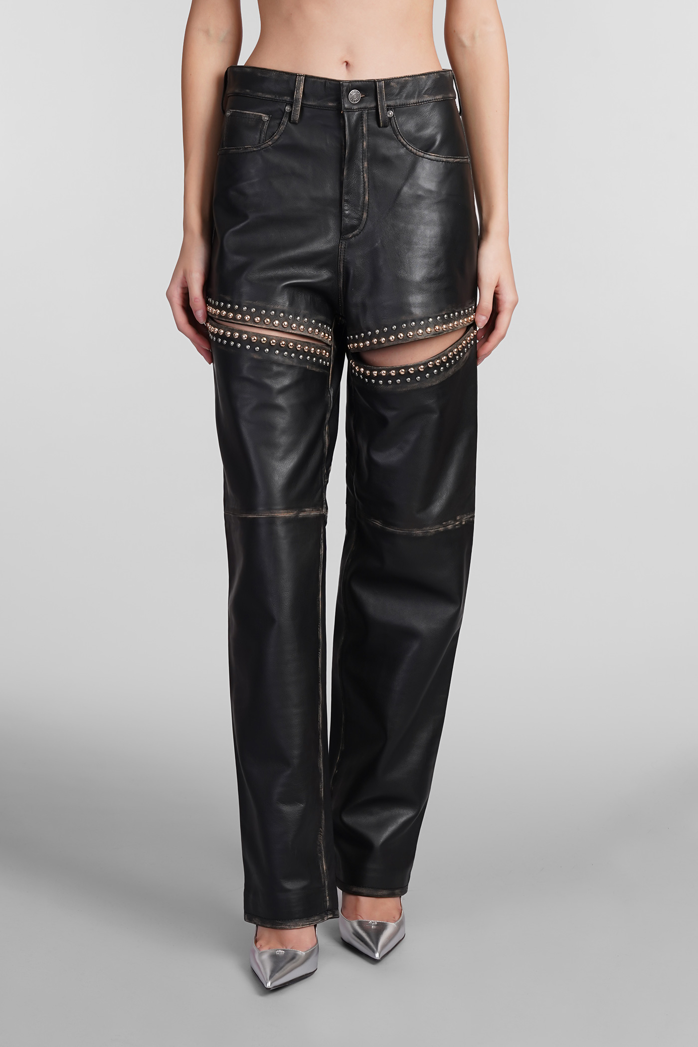 Pants In Black Leather