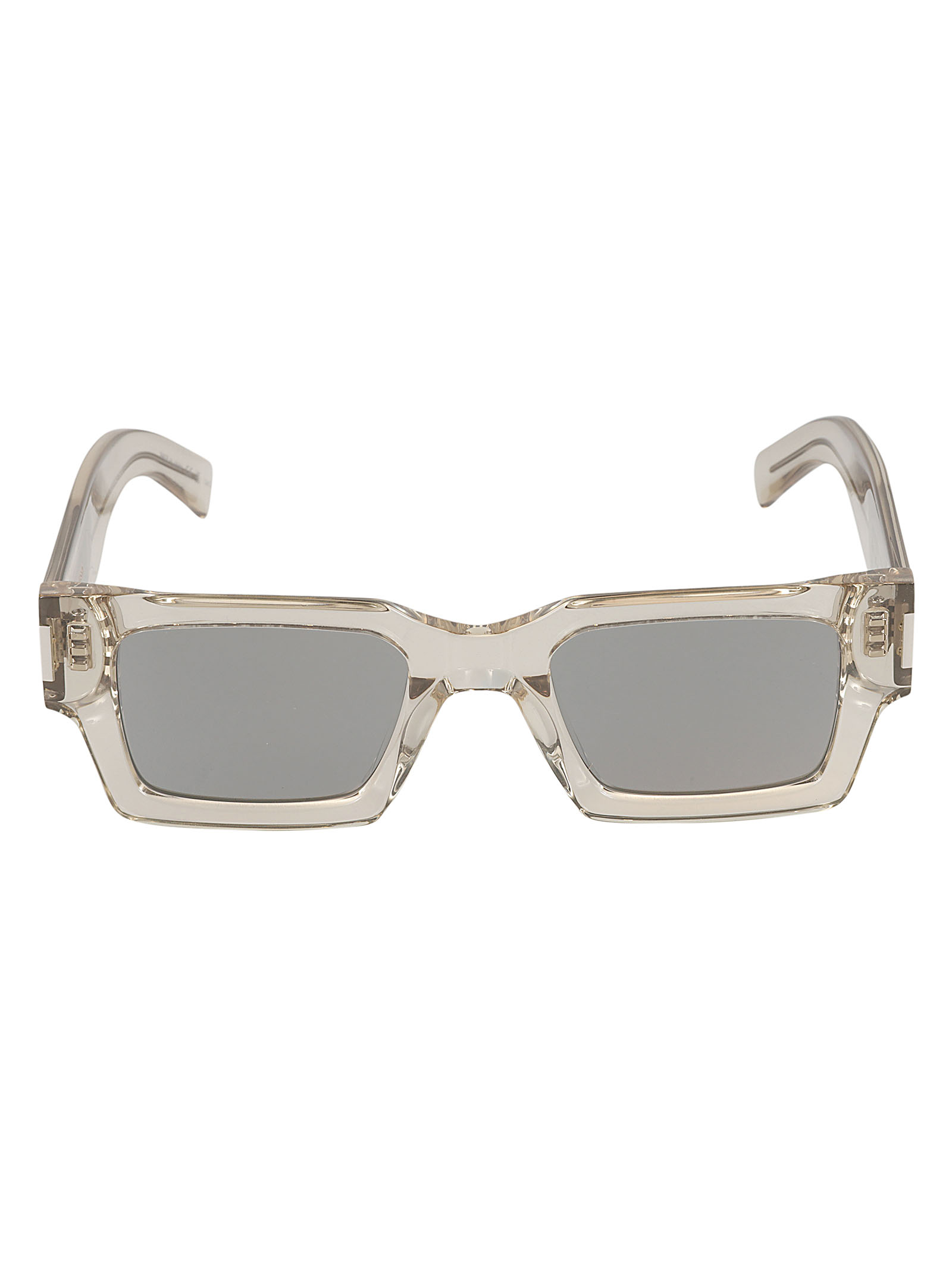 Square Frame Transparent Sunglasses