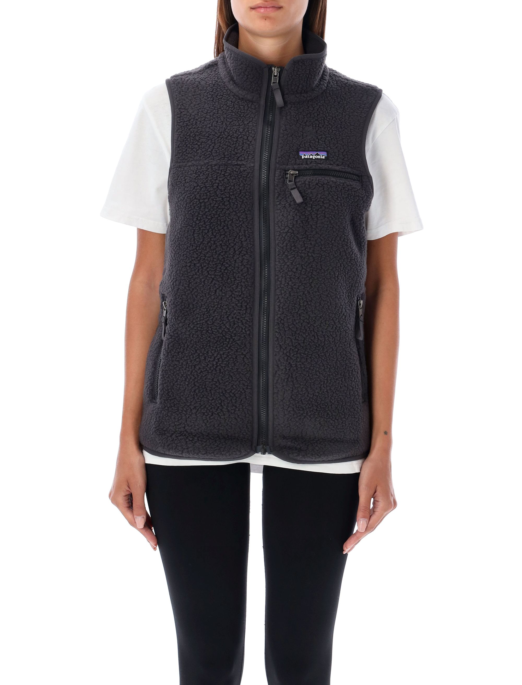 Retro Pile Fleece Vest