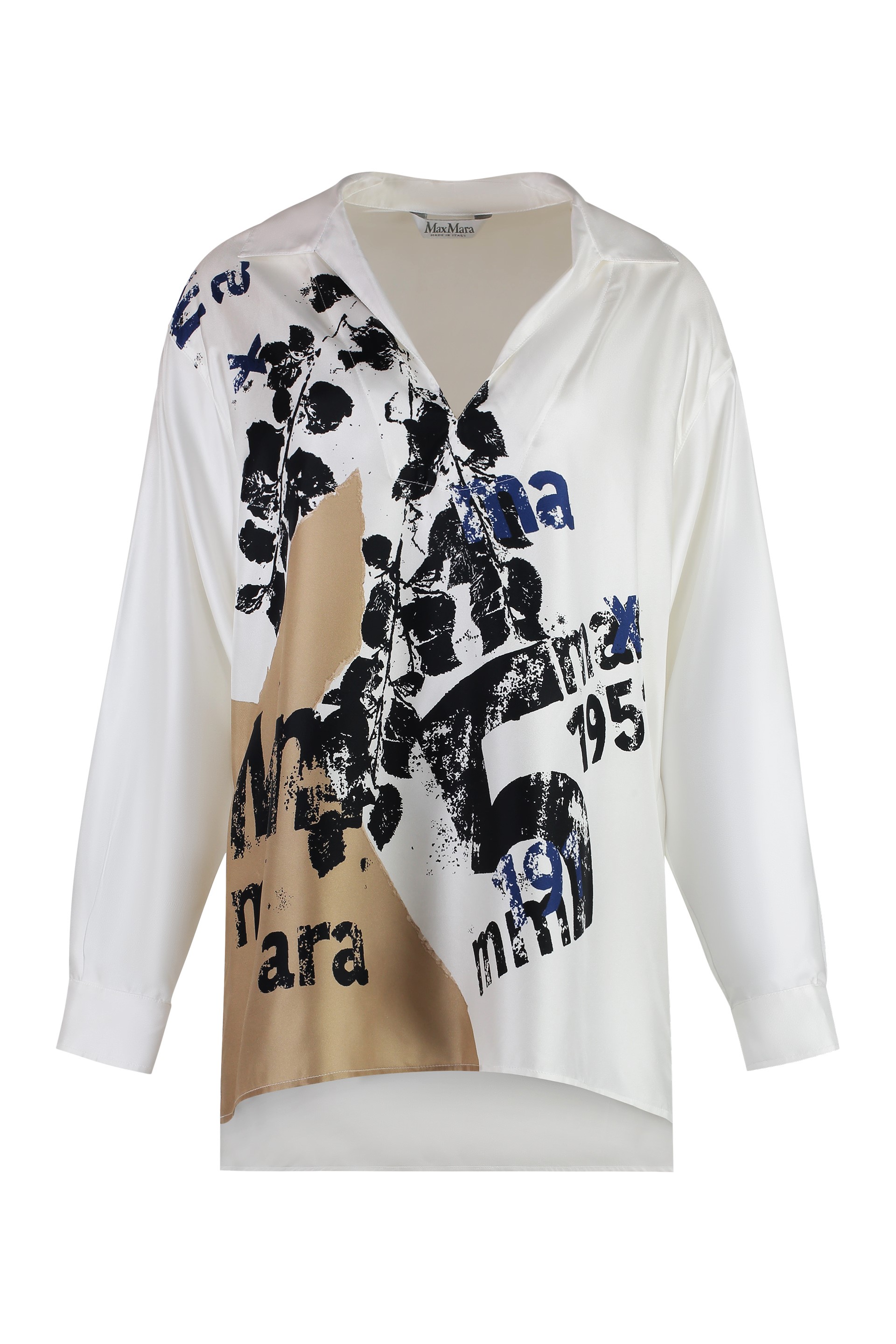 Formica Printed Twill Blouse