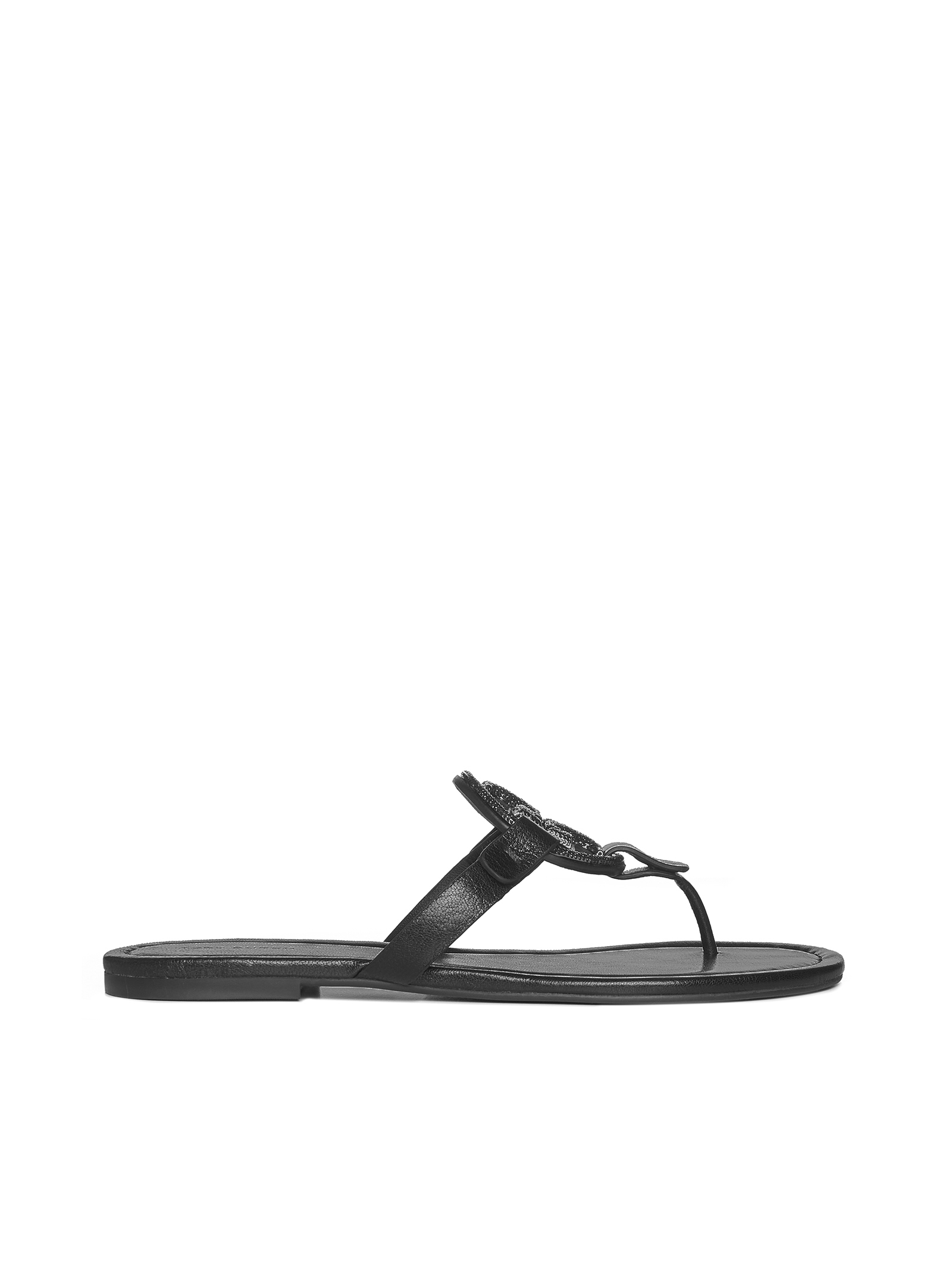 Miller Leather Flat Sandals