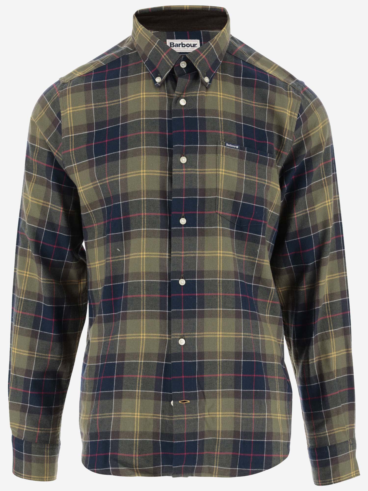 Cotton Shirt With Check Pattern